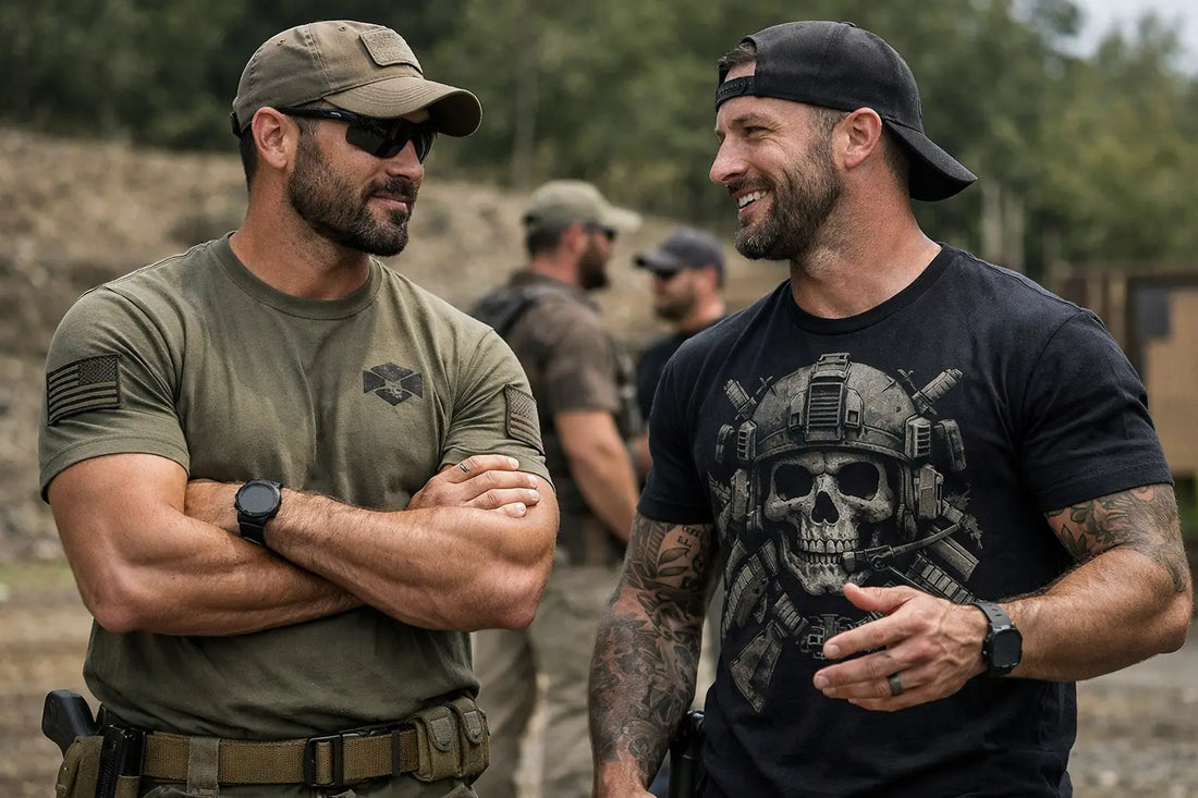 Morale Shirts vs Graphic Tees: What Fits