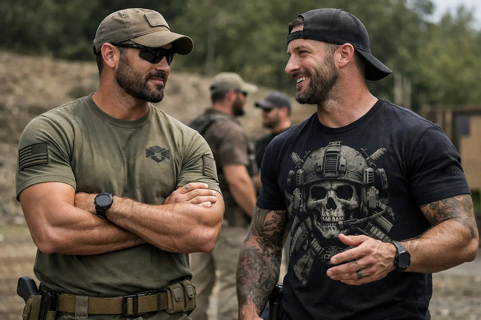 Morale Shirts vs Graphic Tees: What Fits