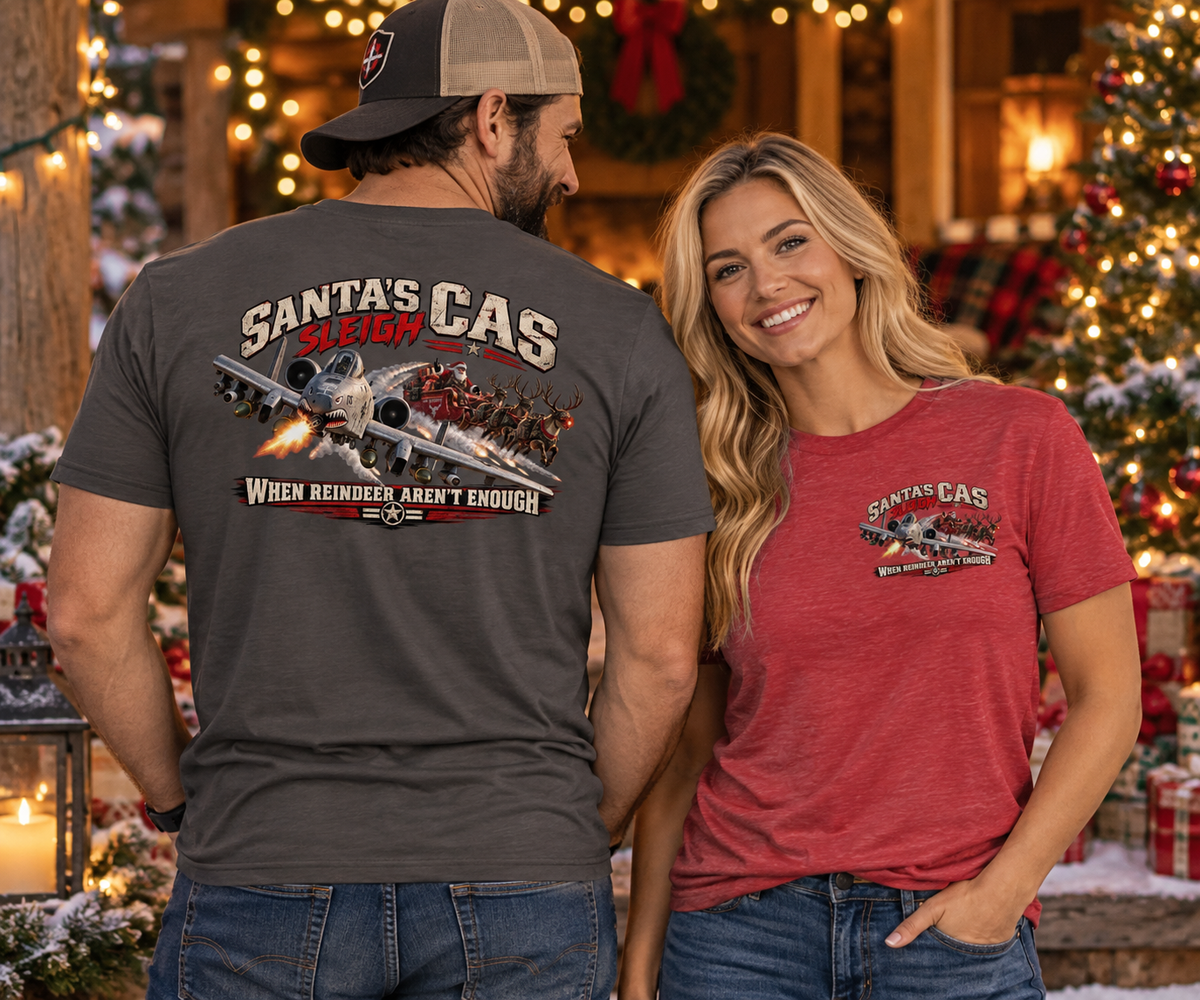 Christmas Close Air Support T-Shirt