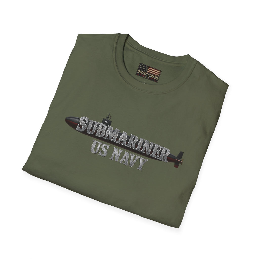 Deep, Silent, Fast Deadly US Navy Submariner T-Shirt