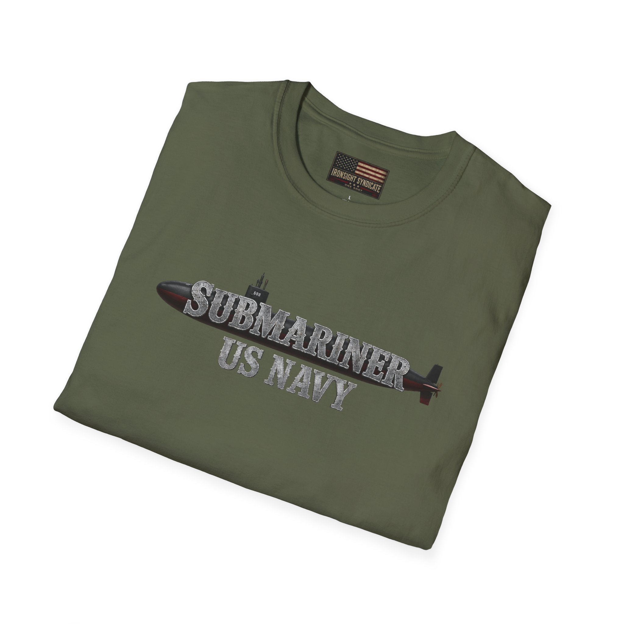 Deep, Silent, Fast Deadly US Navy Submariner T-Shirt