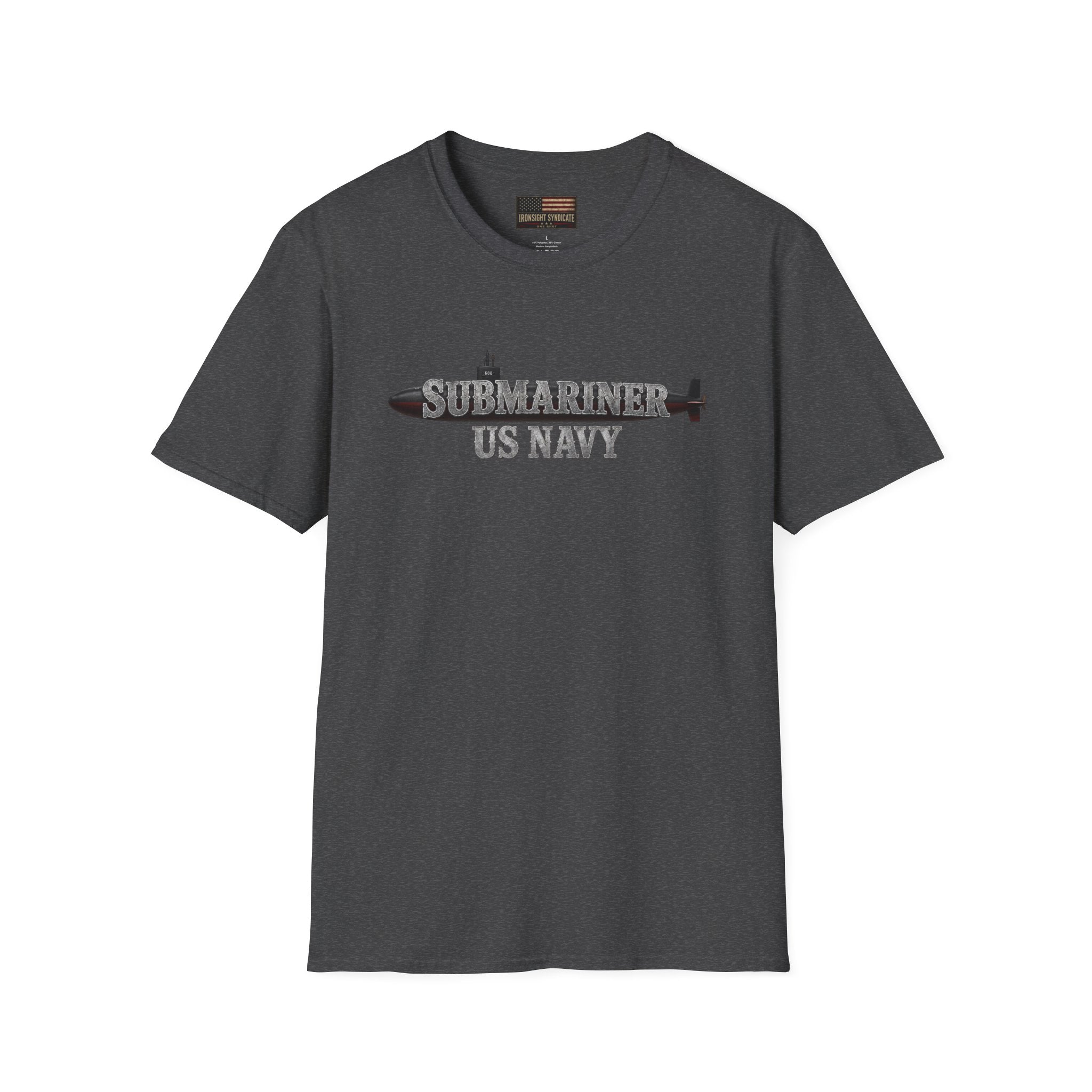 Deep, Silent, Fast Deadly US Navy Submariner T-Shirt