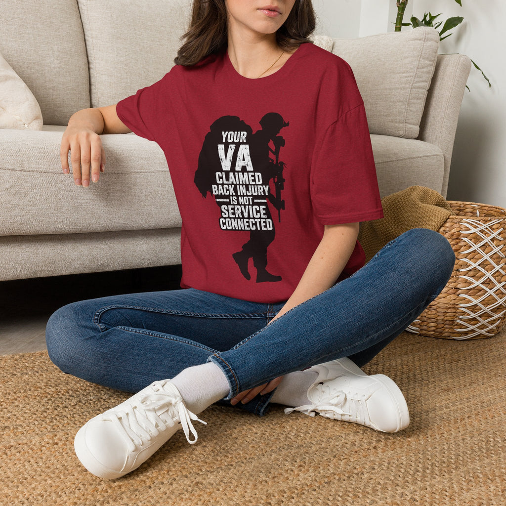 VA Claim Denied Graphic Front T-Shirt