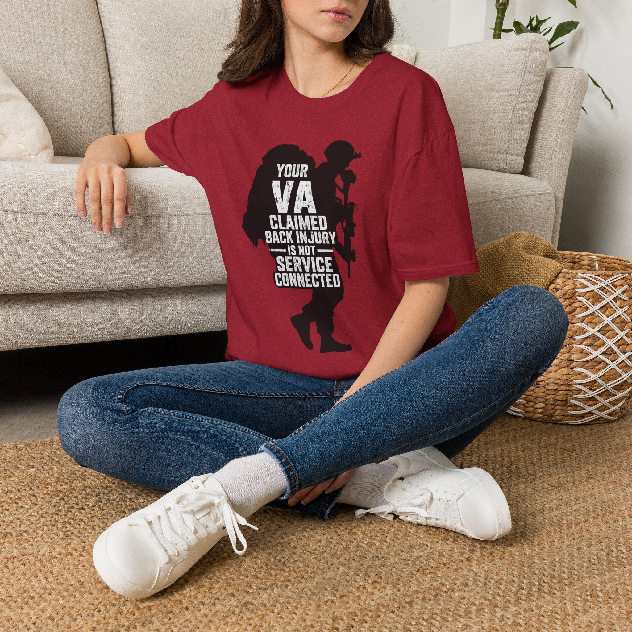 VA Claim Denied Graphic Front T-Shirt