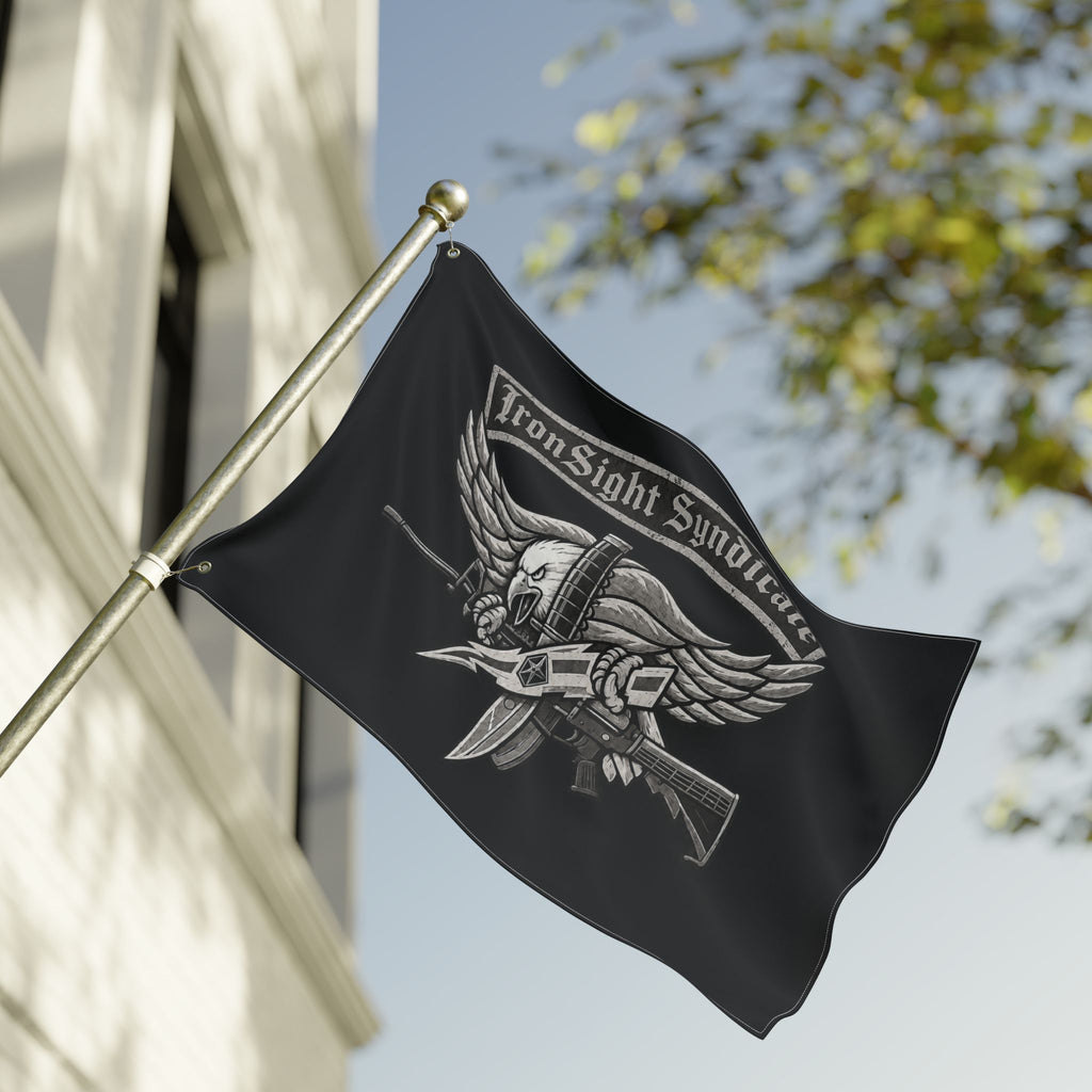 Double Sided SWAT Eagle Flag