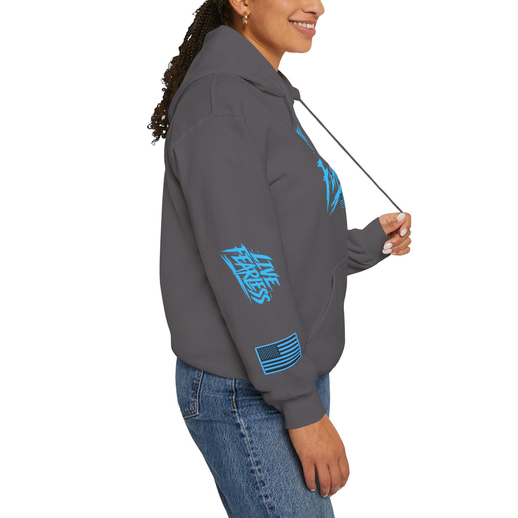 Live Fearless Hoodie | Premium Heavy Weight-Military-Inspired Patriotic Hoodie | Ironsight Syndicate