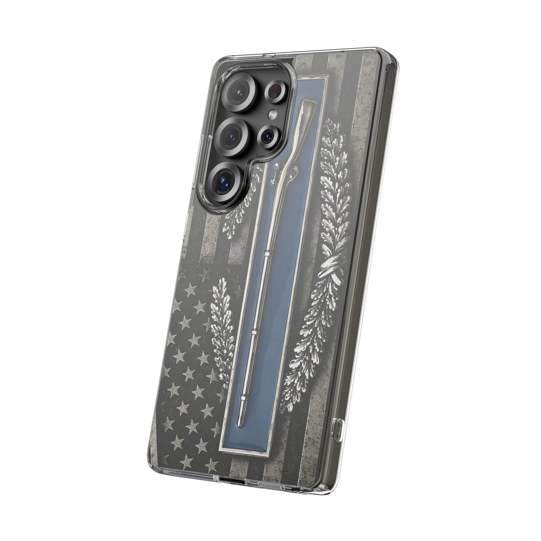 Combat Infantryman Badge Clear Impact-Resistant Phone Case