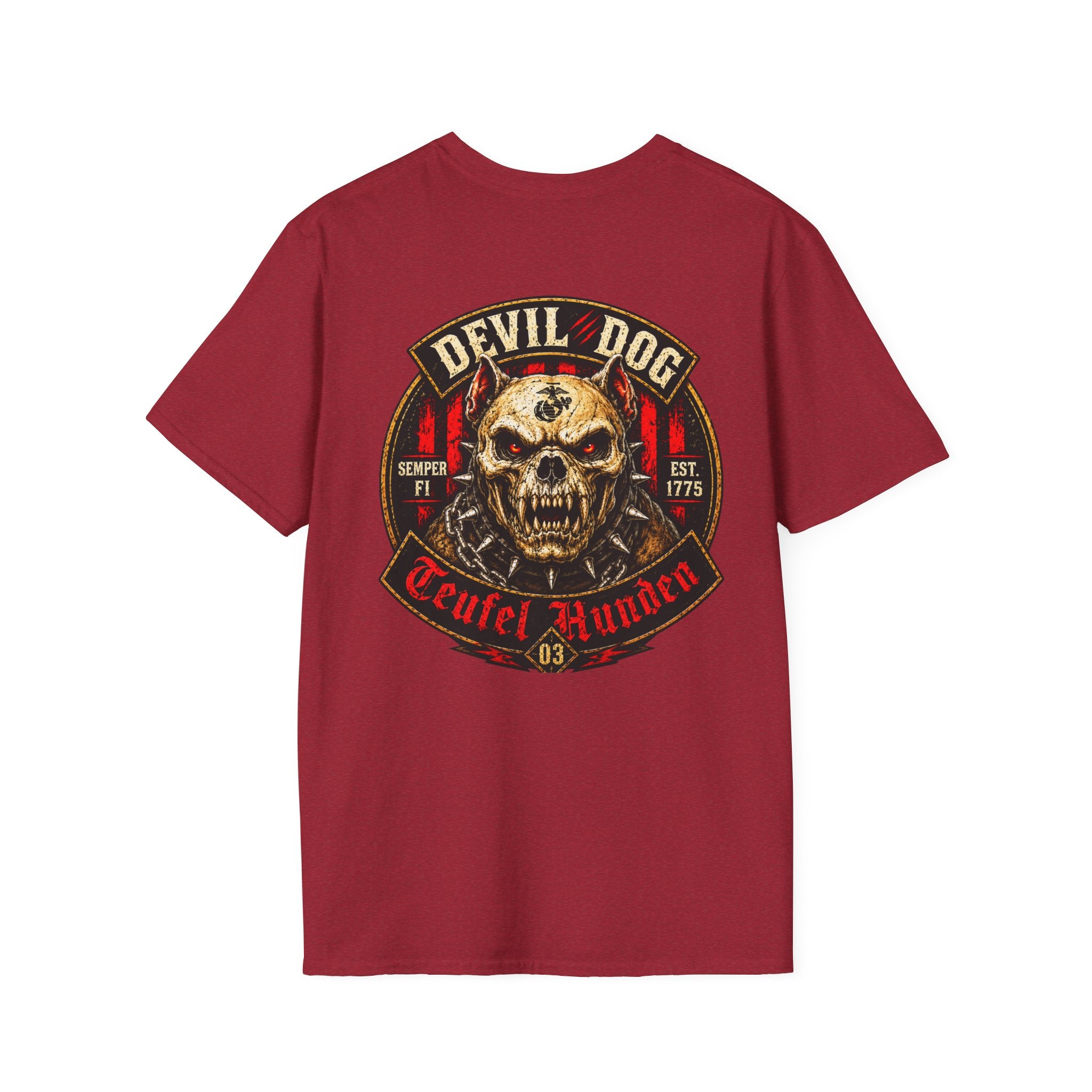 Devil Dog, Teufel Hunden Marine Corps T-Shirt
