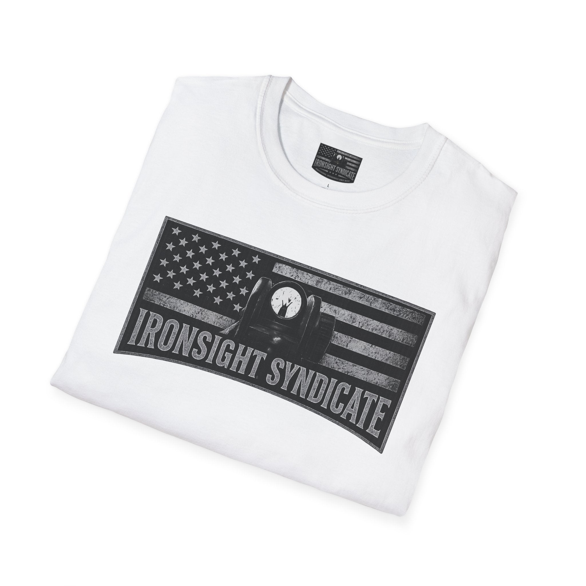 Send it 240B Gunner T-Shirt | Patriotic Military Graphic Tee for Veterans & Patriots, Adult (13 and up), unisex