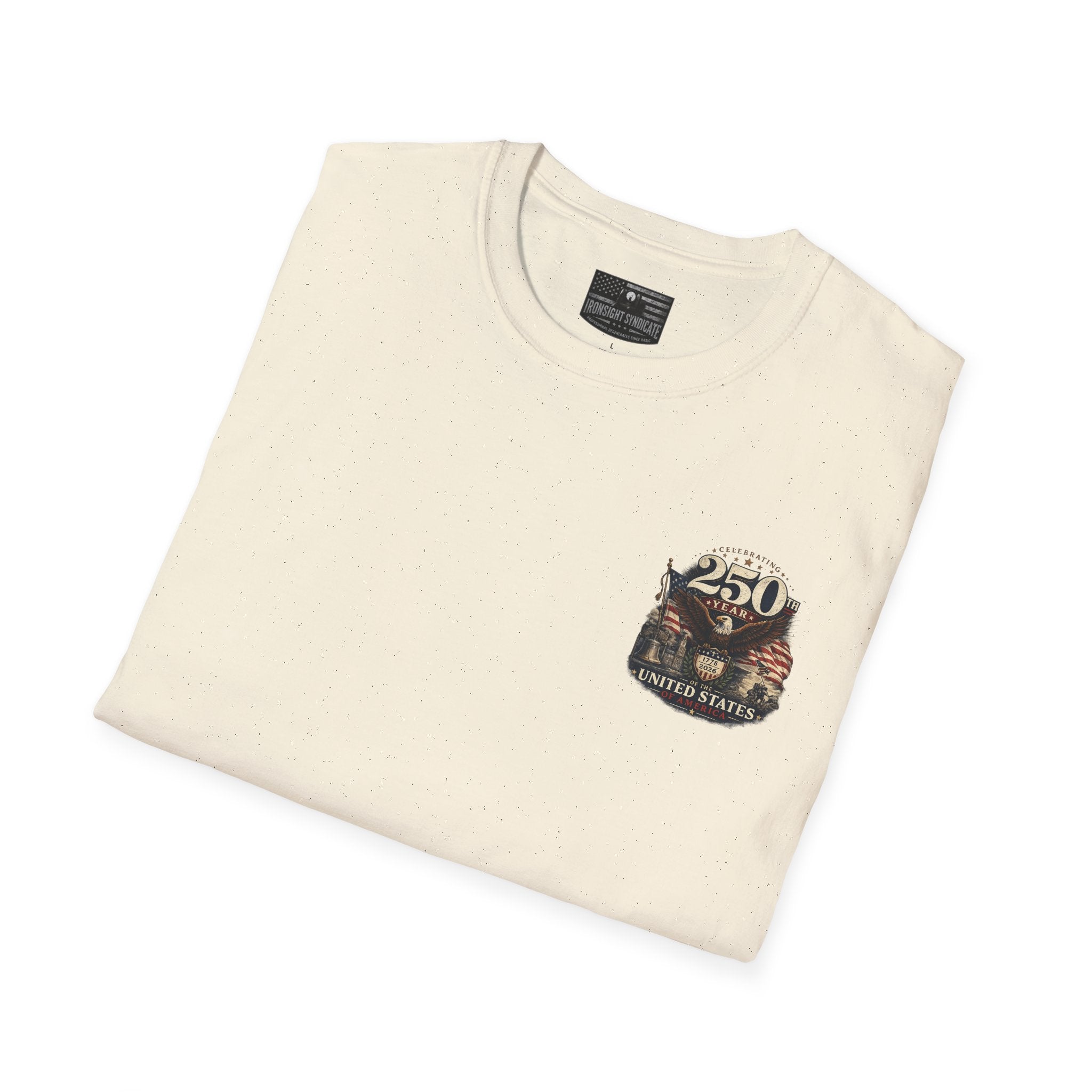 M1 Abrams Patriotic Ironsight Syndicate T-Shirt | Patriotic Military Graphic Tee for Veterans & Patriots, Adult (13 and up), unisex
