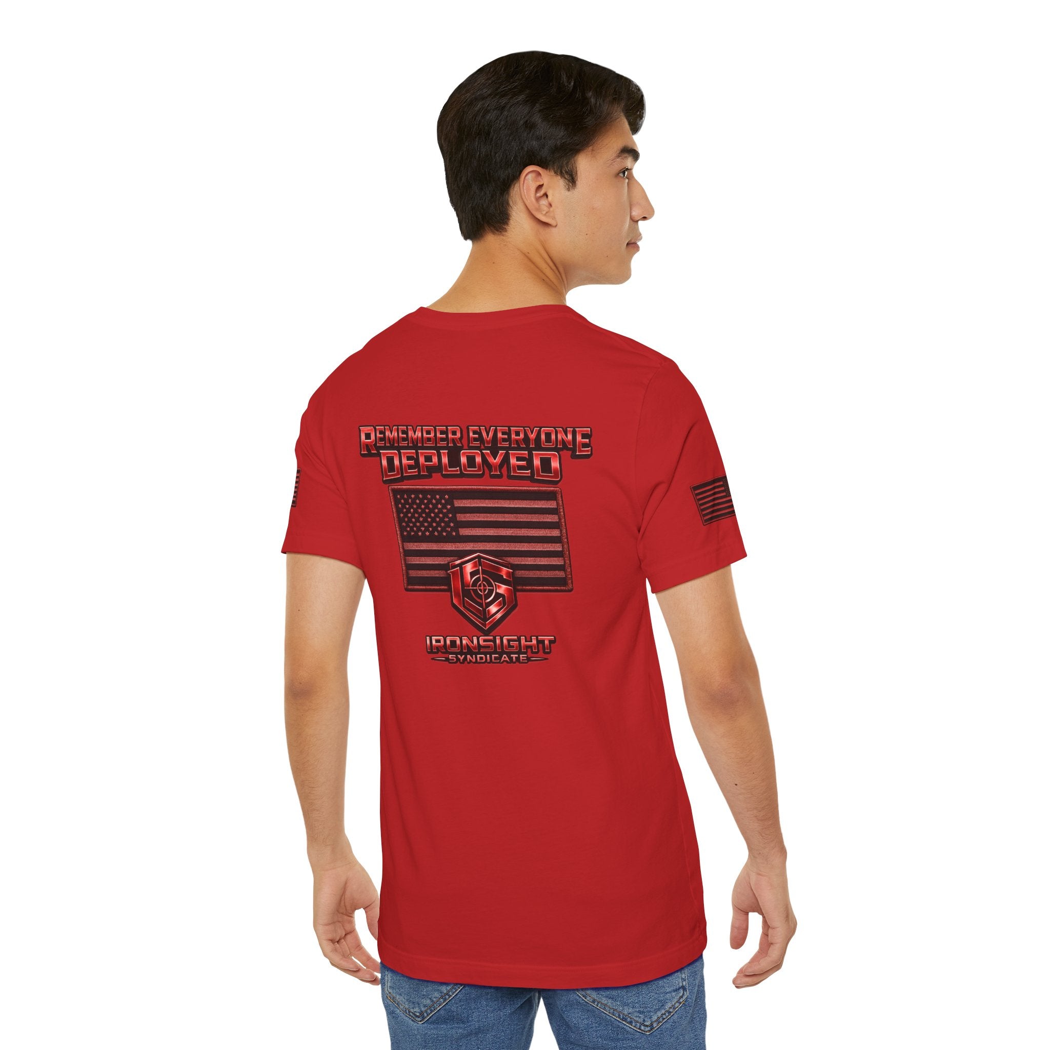 Remember Everyone Deployed (R.E.D.) Patriotic T-Shirt | Ironsight Syndicate
