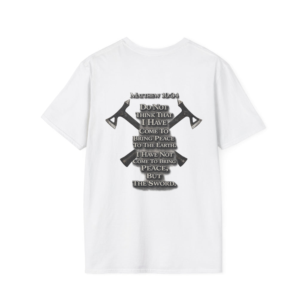 Matthew 10:34 T‑Shirt — Bring Peace to the earth Tee