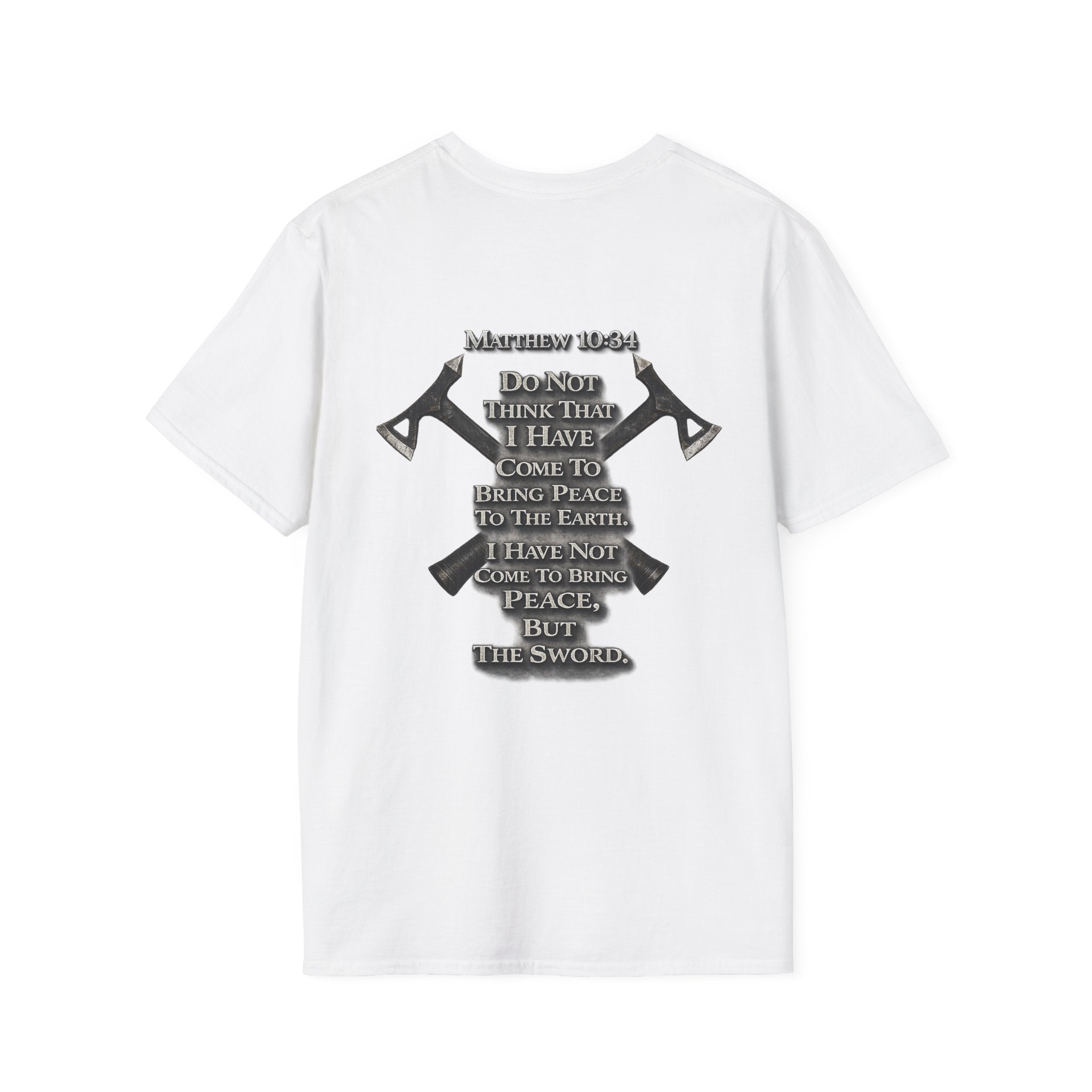 Matthew 10:34 T‑Shirt — Bring Peace to the earth Tee