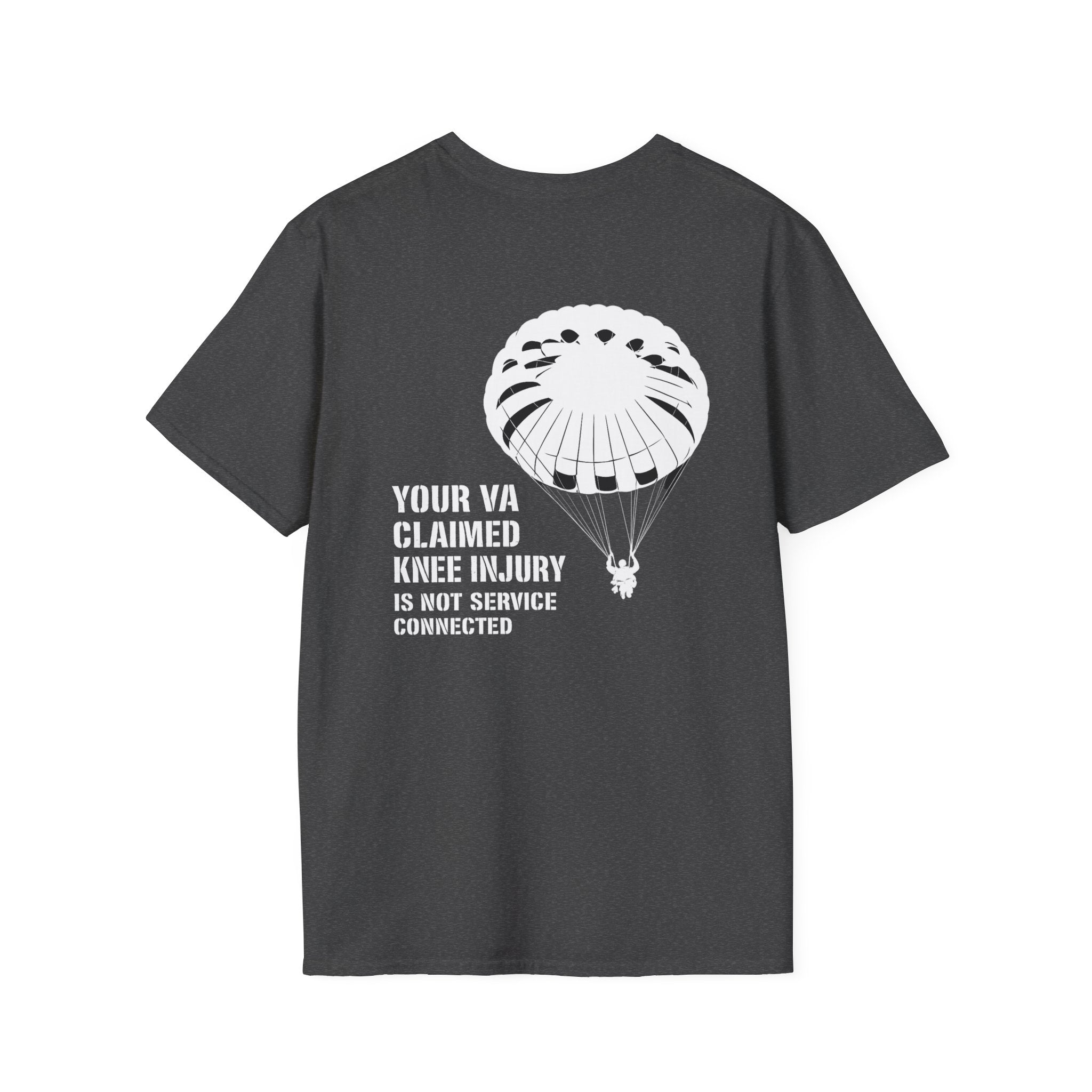 VA Knee Injury is not Service Connected T-Shirt | Ironsight Syndicate