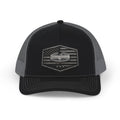 American Flag Combat Action Badge Trucker Cap - Tactical Snapback Mesh Hat - O | Ironsight Syndicate