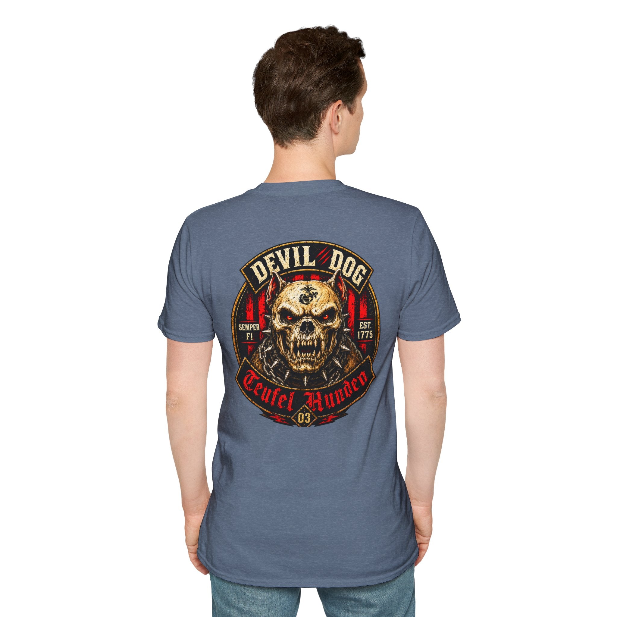 Devil Dog, Teufel Hunden Marine Corps T-Shirt