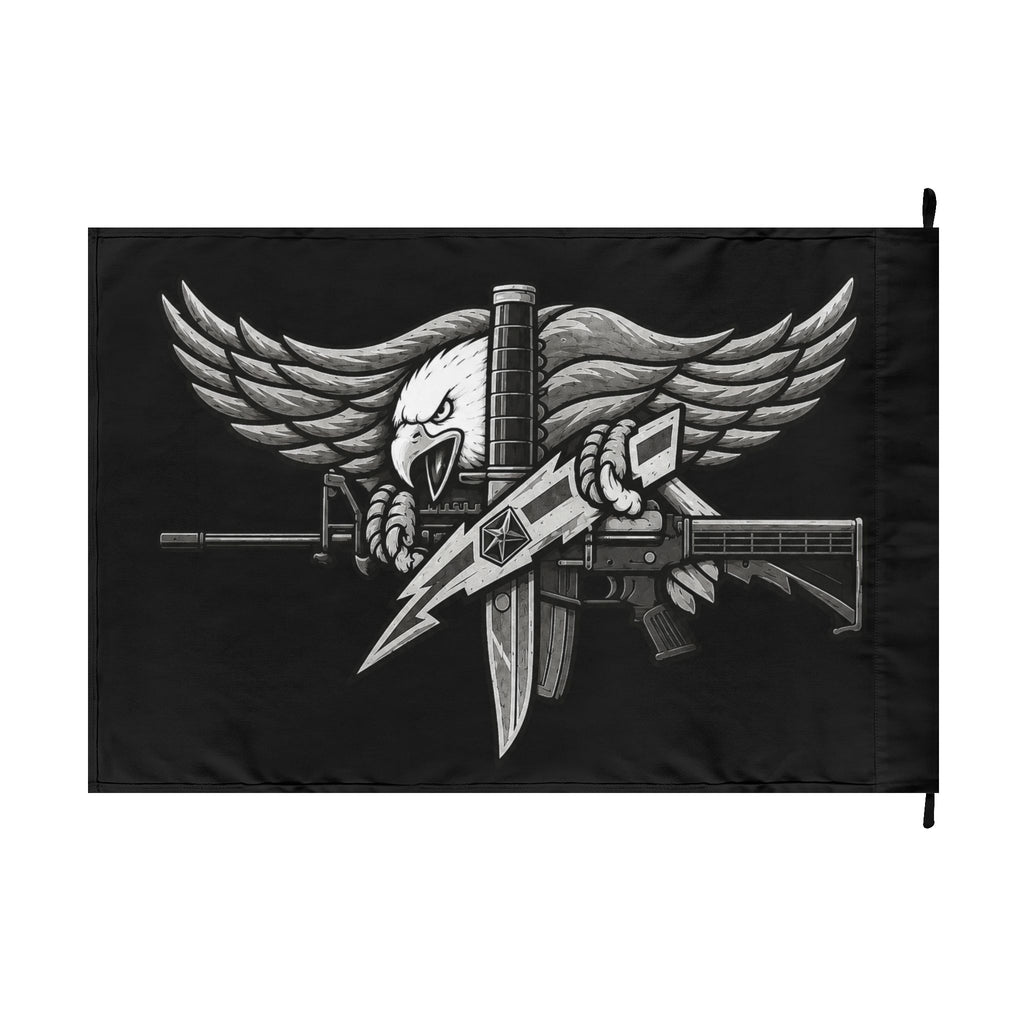 Double-Sided SWAT Eagle Law Enforcement Only Flag | Ironsight Syndicate