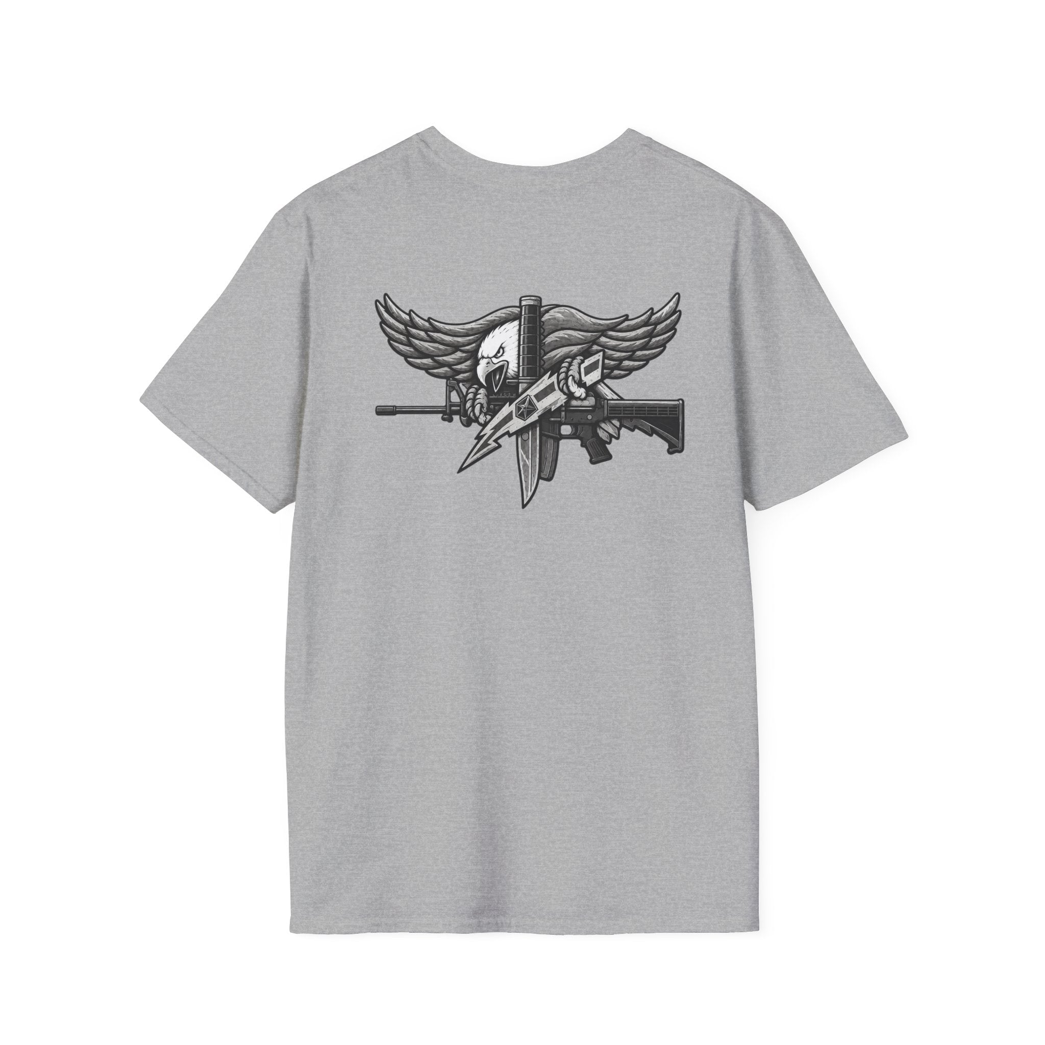SWAT Eagle T-Shirt — T-Shirt | Patriotic Military Graphic Tee for Veterans & Patriots, Adult (13 and up), unisex