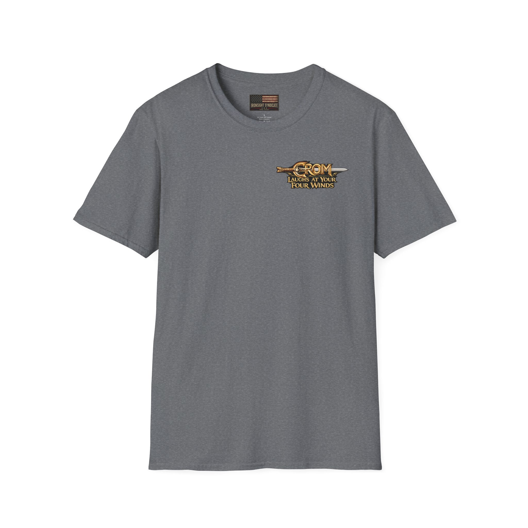 Crom Laughs at Your Four Winds- Conan the Barbarian Inspired T-shirt