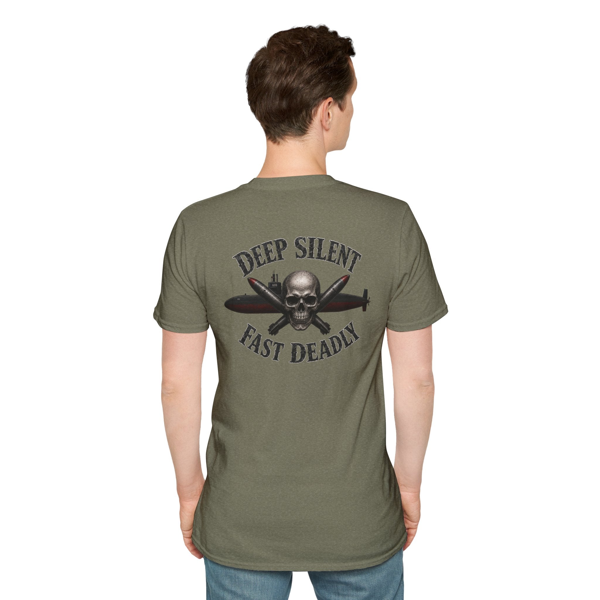 Deep, Silent, Fast Deadly US Navy Submariner T-Shirt