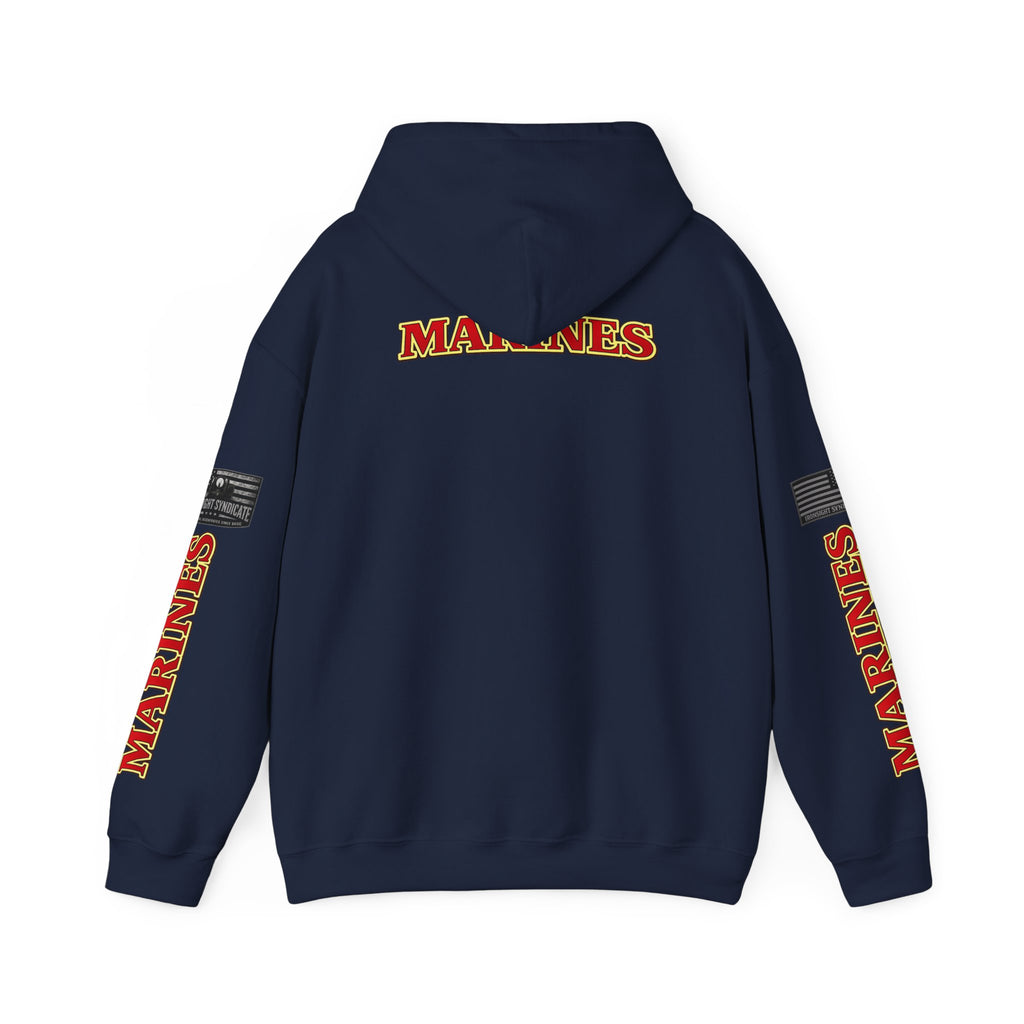 Devil Dog, Teufel Hunden Marine Corps Hooded Sweatshirt