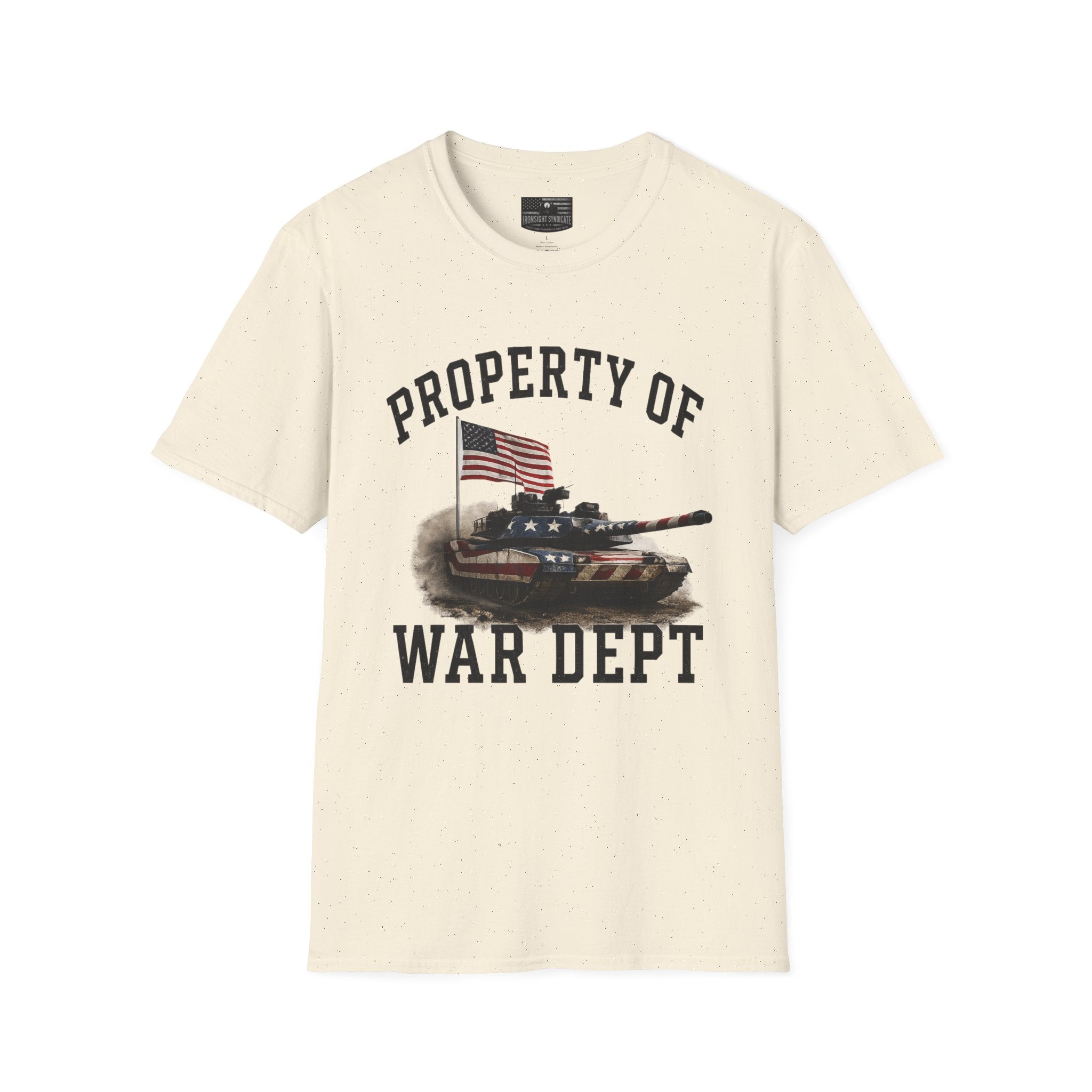 War Dept Athletic T-Shirt | Patriotic Military Training Tee for Veterans & Patriots, Adult (13 and up), unisex