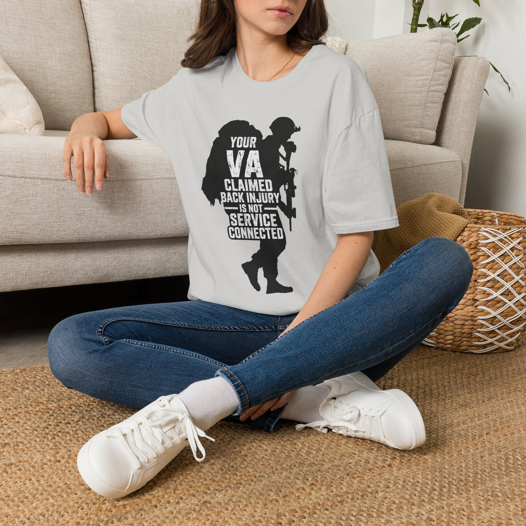 VA Claim Denied Graphic Front T-Shirt