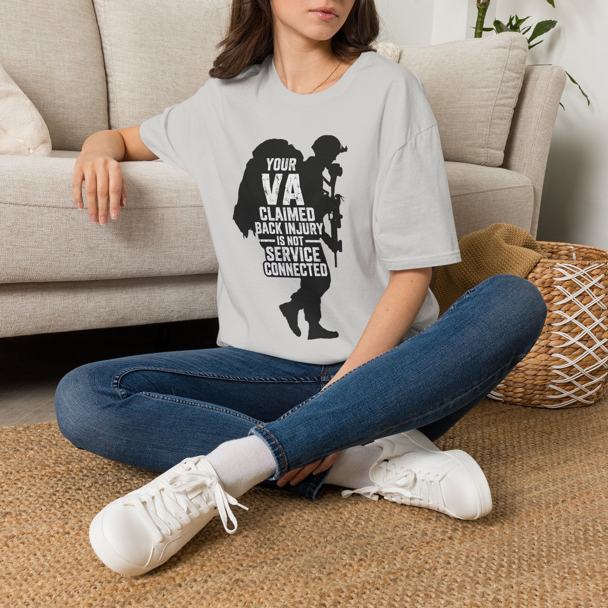 VA Claim Denied Graphic Front T-Shirt