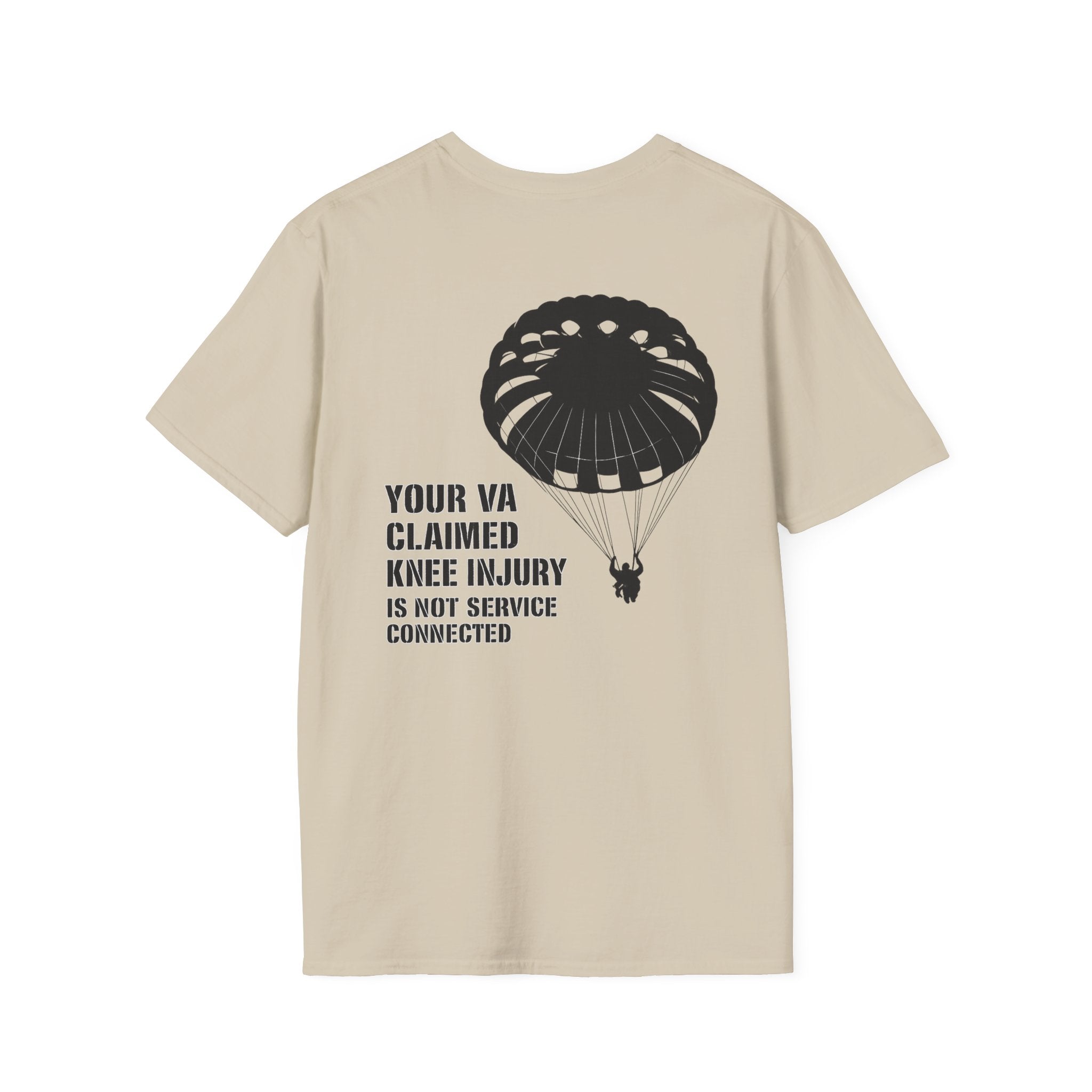 VA Knee injury claim is not service connected T-Shirt | Ironsight Syndicate