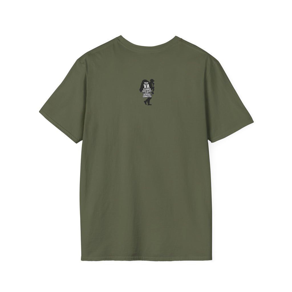 VA Claim Denied Graphic Front T-Shirt