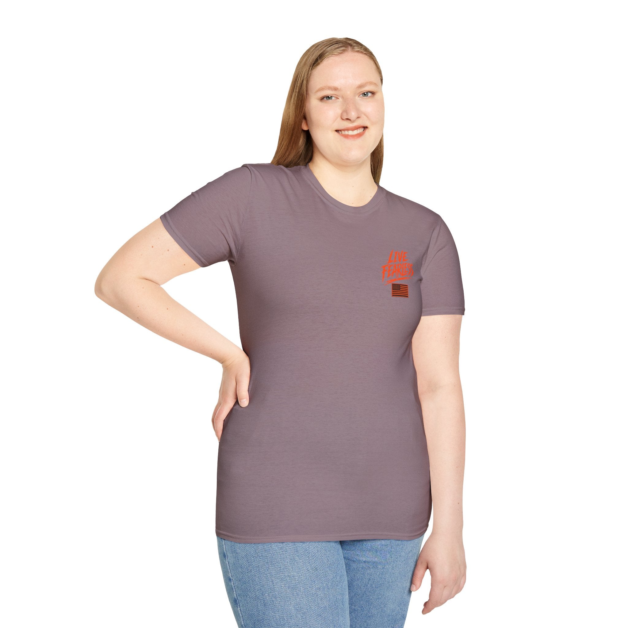 Live Fearless Military-Inspired Graphic T-Shirt | Ironsight Syndicate