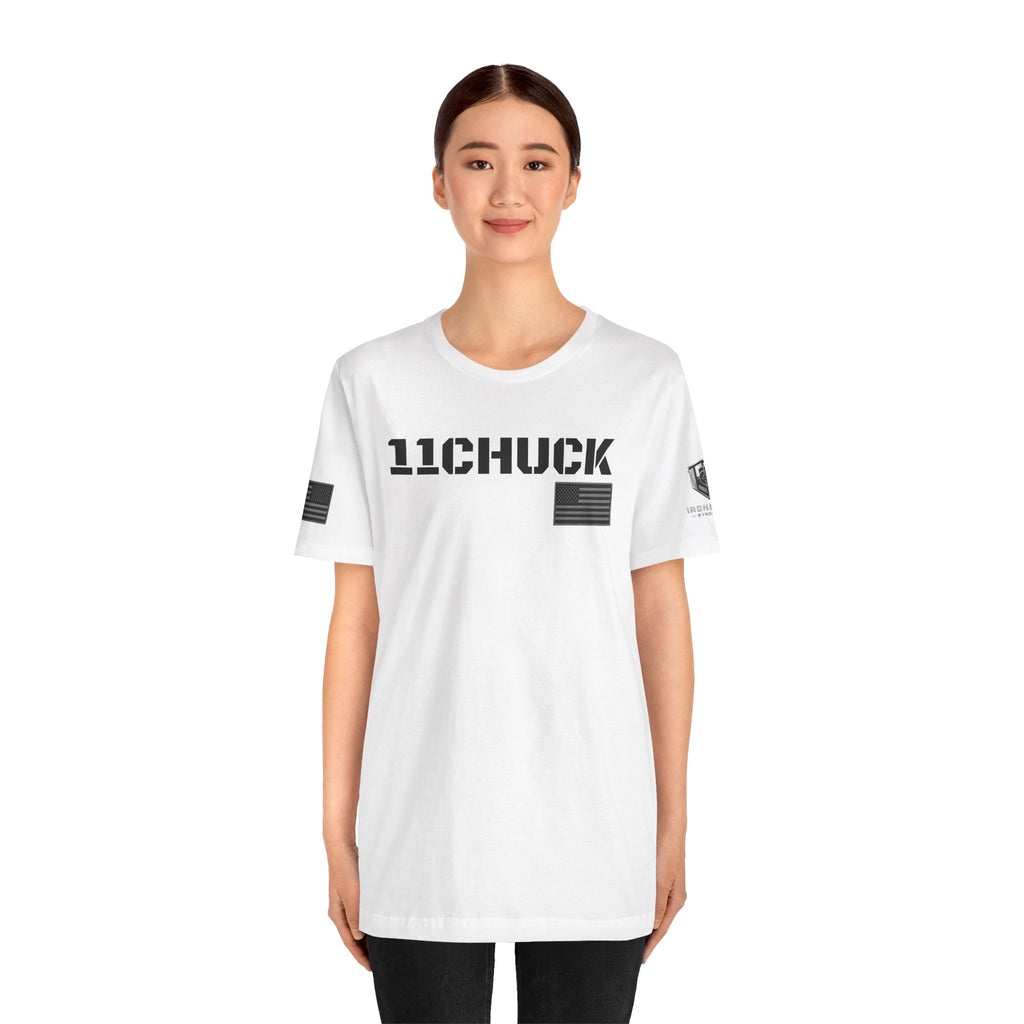 11Chuck Indirect Fire Infantryman Inspired Patriotic T-Shirt