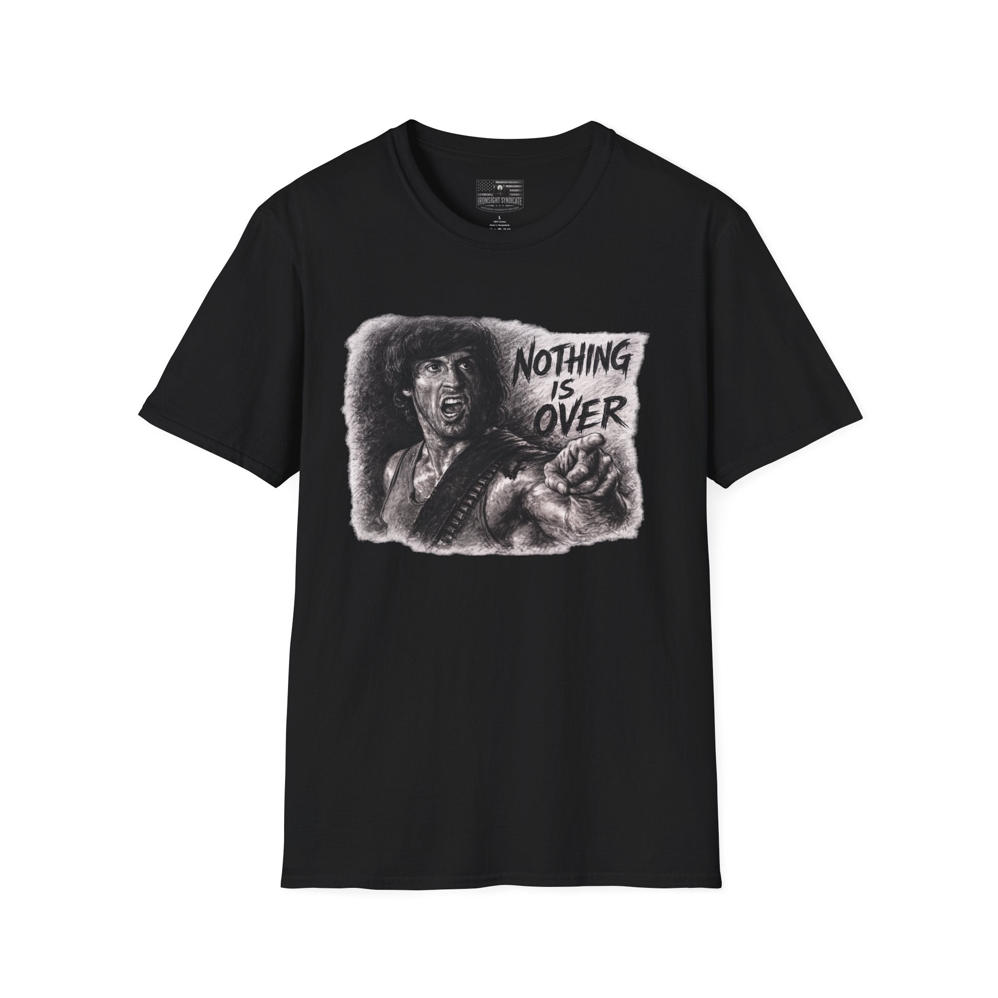 Unisex Softstyle T-Shirt - Black / S | Ironsight Syndicate
