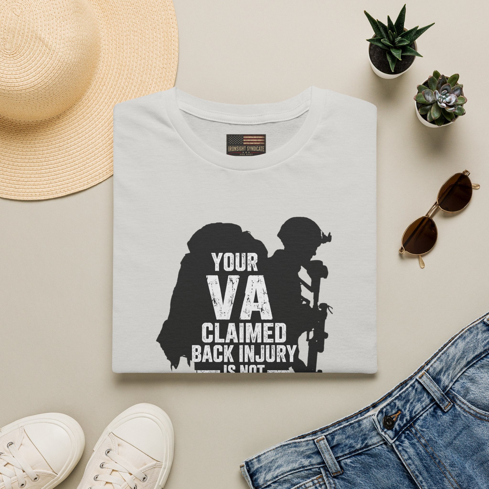 VA Claim Denied Graphic Front T-Shirt