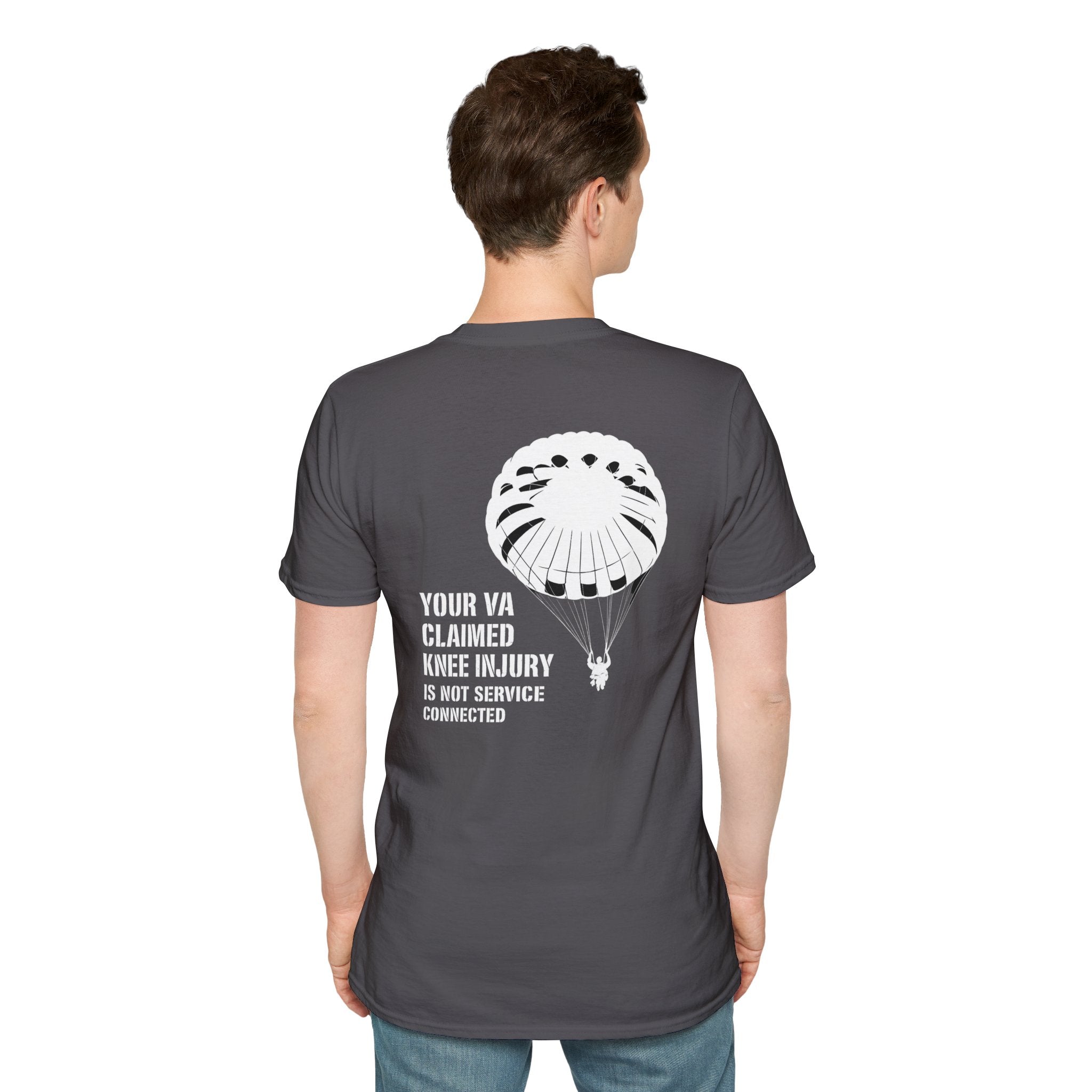 VA Knee Injury is not Service Connected T-Shirt | Ironsight Syndicate