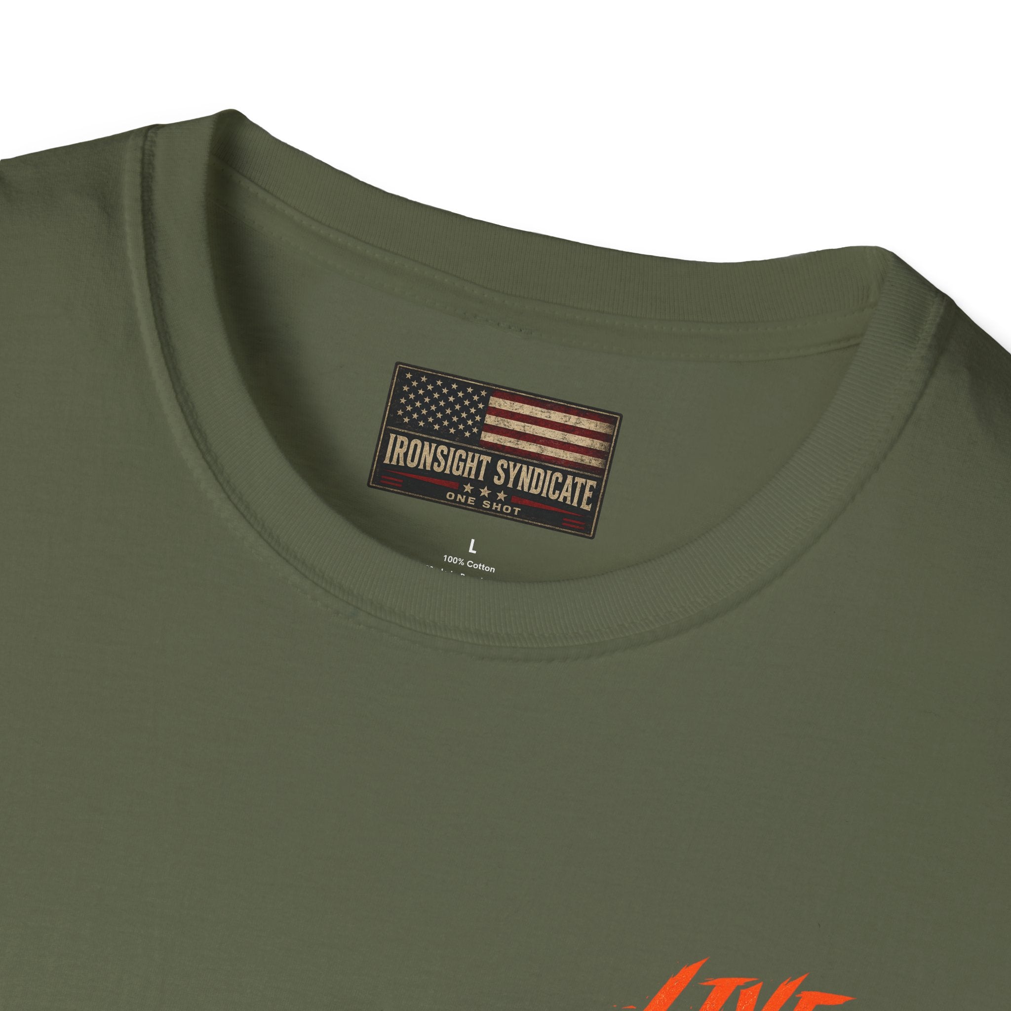 Live Fearless Ancient Warrior Skull T-Shirt - Military Green / S | Ironsight Syndicate