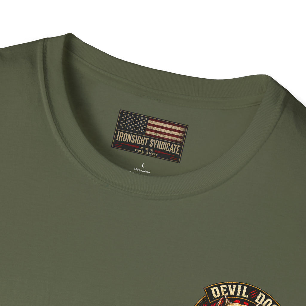 Devil Dog, Teufel Hunden Marine Corps T-Shirt