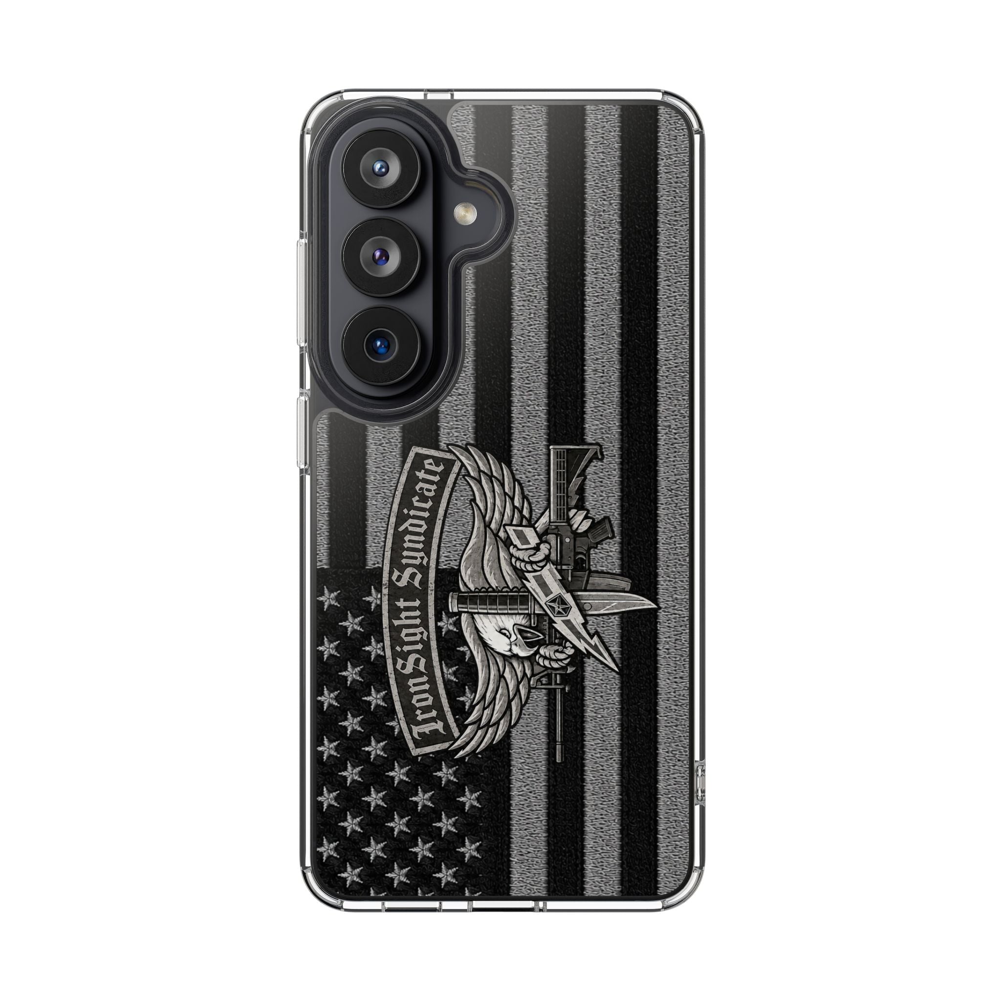 SWAT Eagle Clear Impact-Resistant Phone Case - S | Ironsight Syndicate