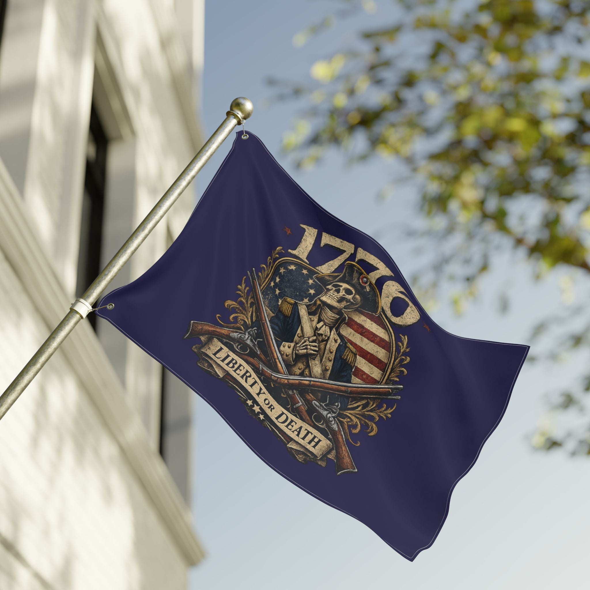 1776 Liberty or Death Flag
