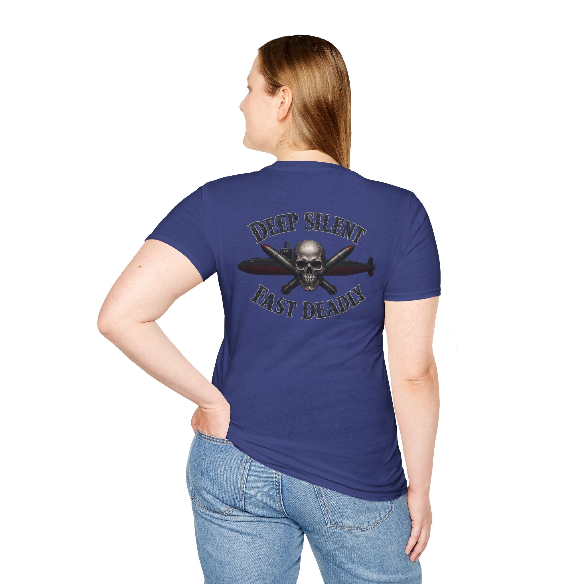 Deep, Silent, Fast Deadly US Navy Submariner T-Shirt