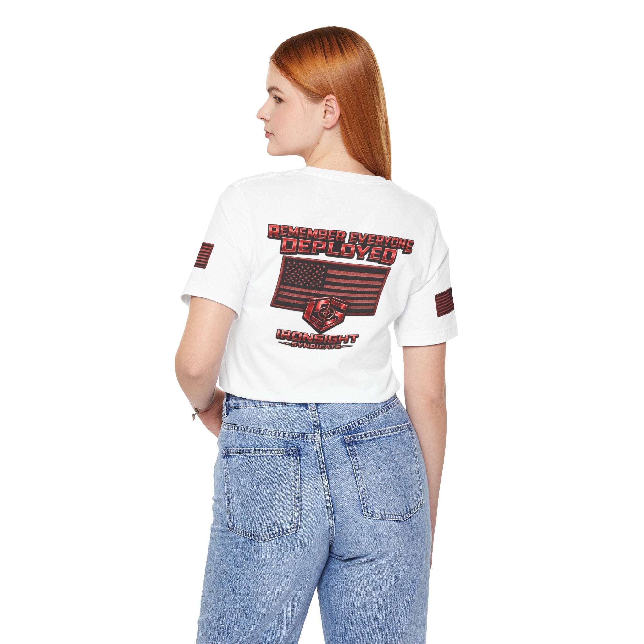 Remember Everyone Deployed (R.E.D.) Patriotic T-Shirt | Ironsight Syndicate