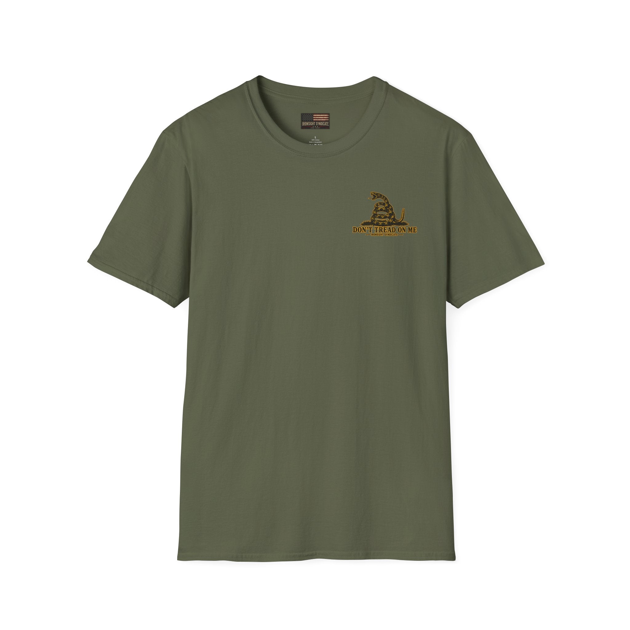 Don't Tread On Me Patriotic Military T-Shirt | Ironsight Syndicate