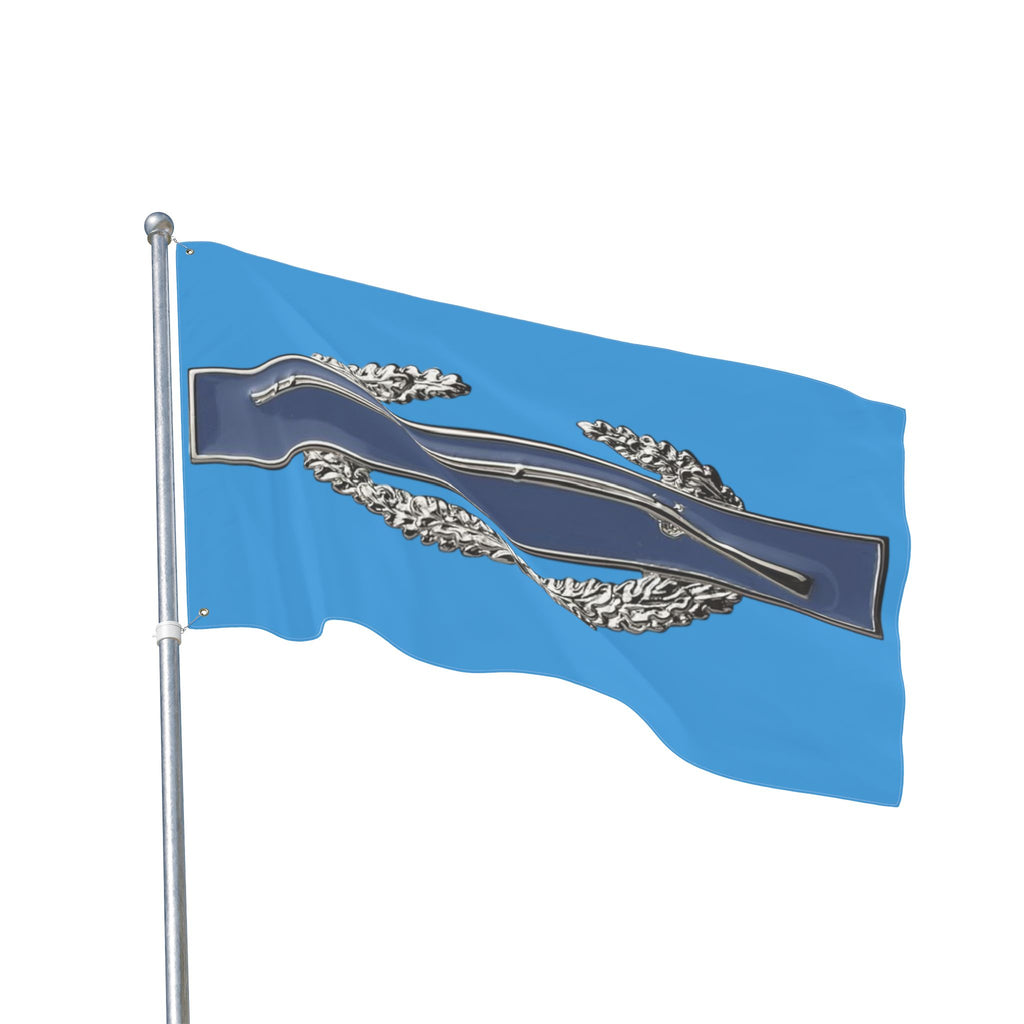 Combat Infantryman Badge Flag | Patriotic Banner for Veterans & Patriots