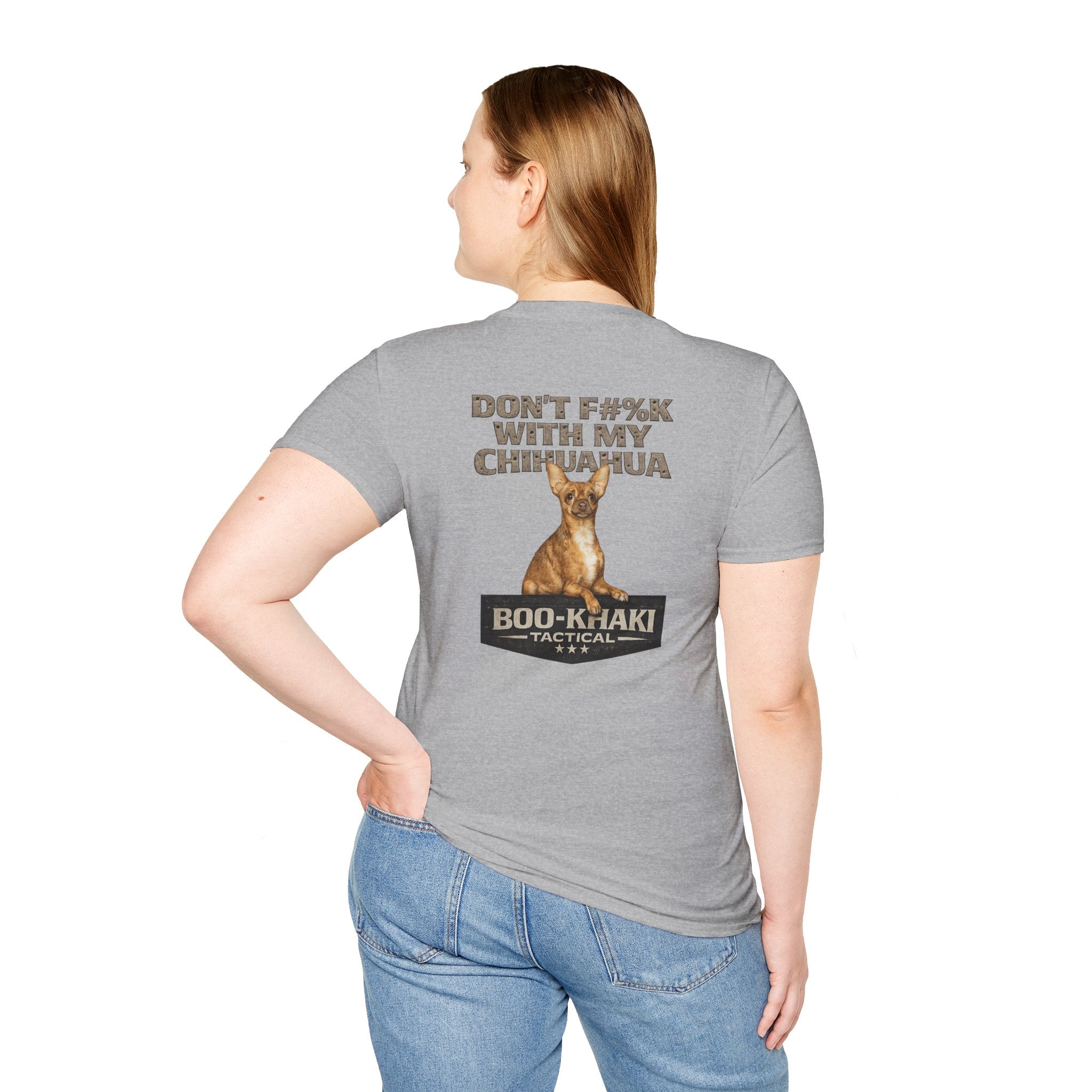 Don't F#%K with my Chihuahua T-Shirt – Boo-Khaki Tactical Graphic Tee