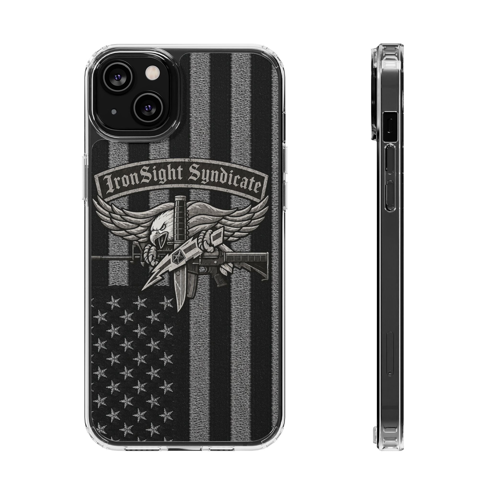 SWAT Eagle Clear Impact-Resistant Phone Case