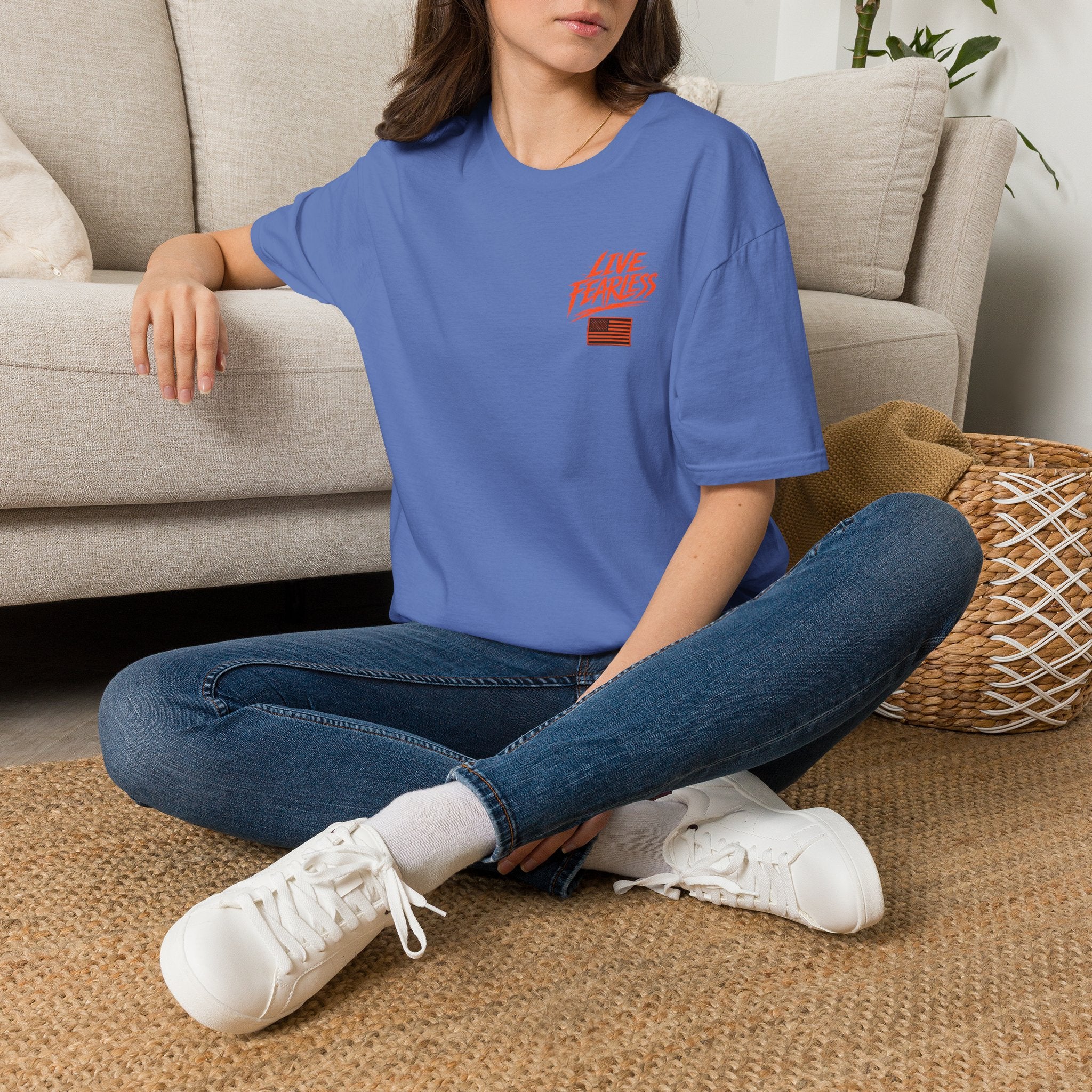 Live Fearless Military-Inspired Graphic T-Shirt | Ironsight Syndicate