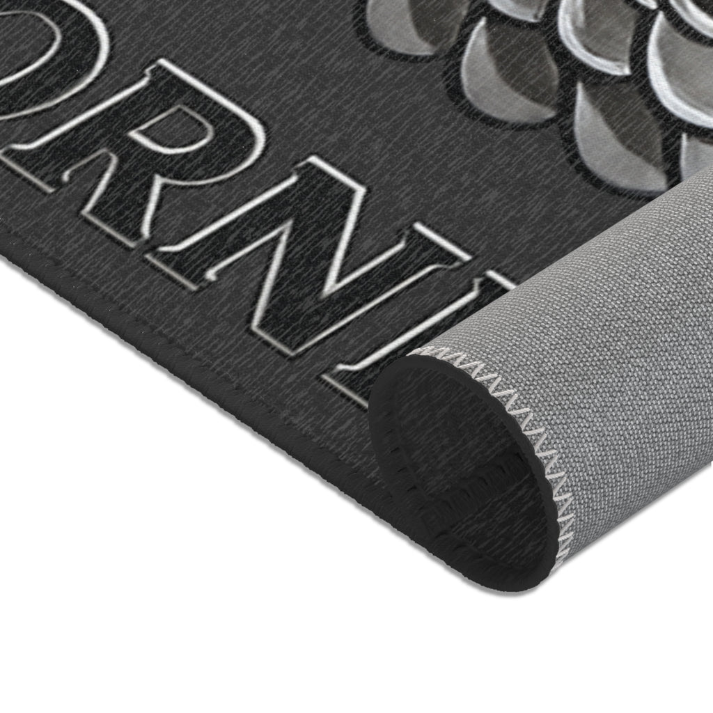 Airborne Wing Area Rug — Military Honor Floor Mat — Army Veteran Home Decor — Ironsight Syndicate - 7