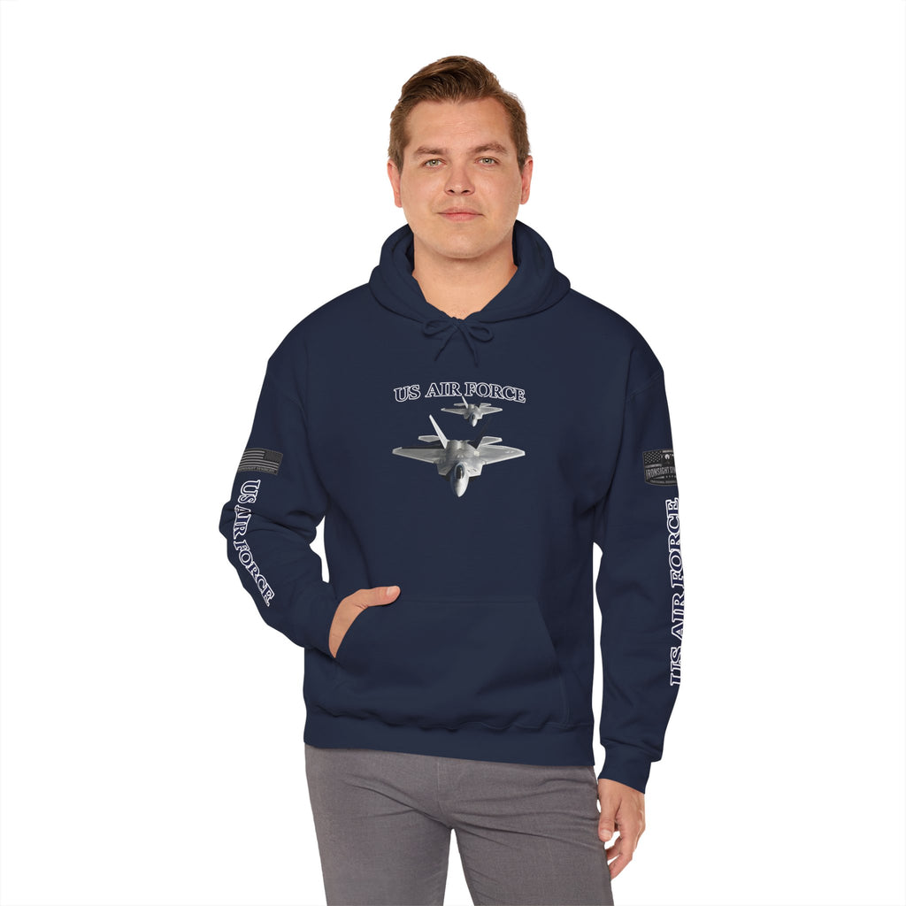 F-22 Raptor USAF Stealth Fighter Jet Graphic Tee – Premium Air Force Pride T-Shirt for Veterans & Active Duty