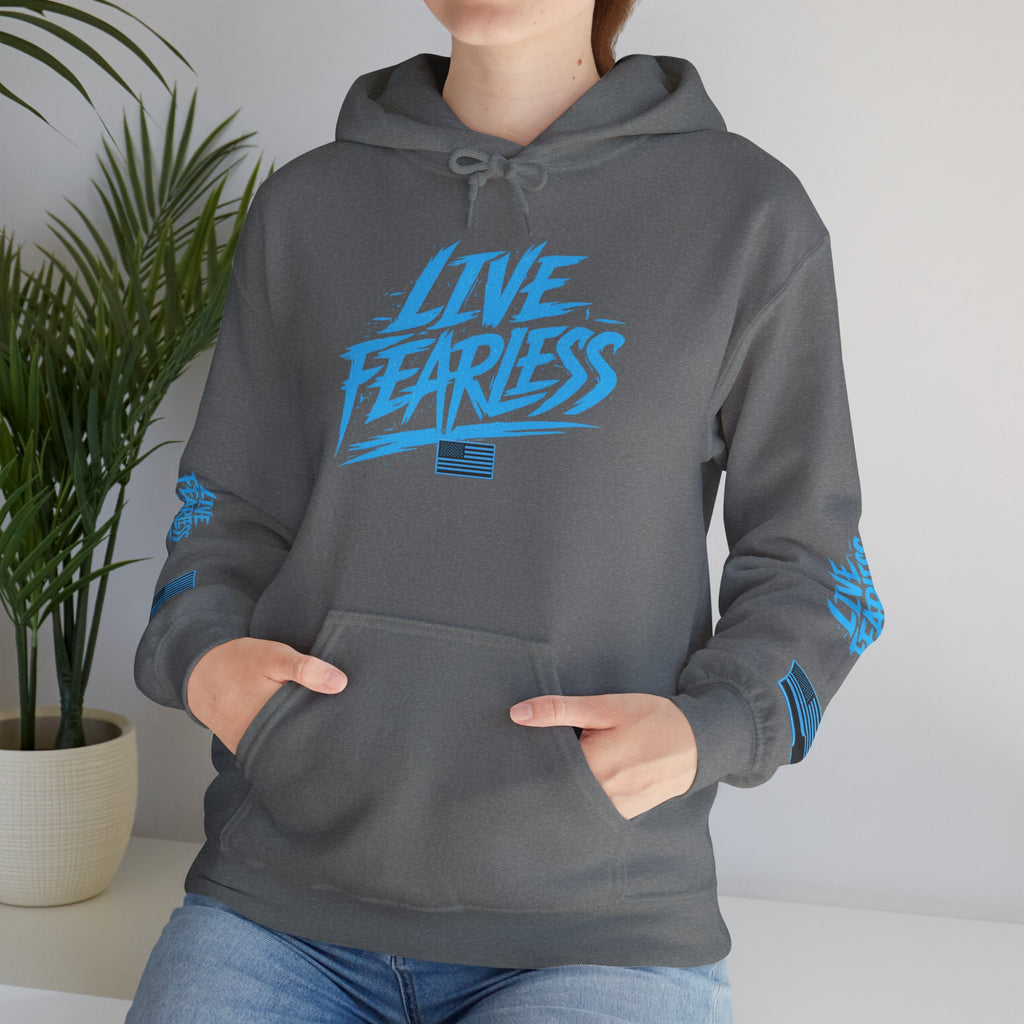 Live Fearless Hoodie | Premium Heavy Weight-Military-Inspired Patriotic Hoodie | Ironsight Syndicate