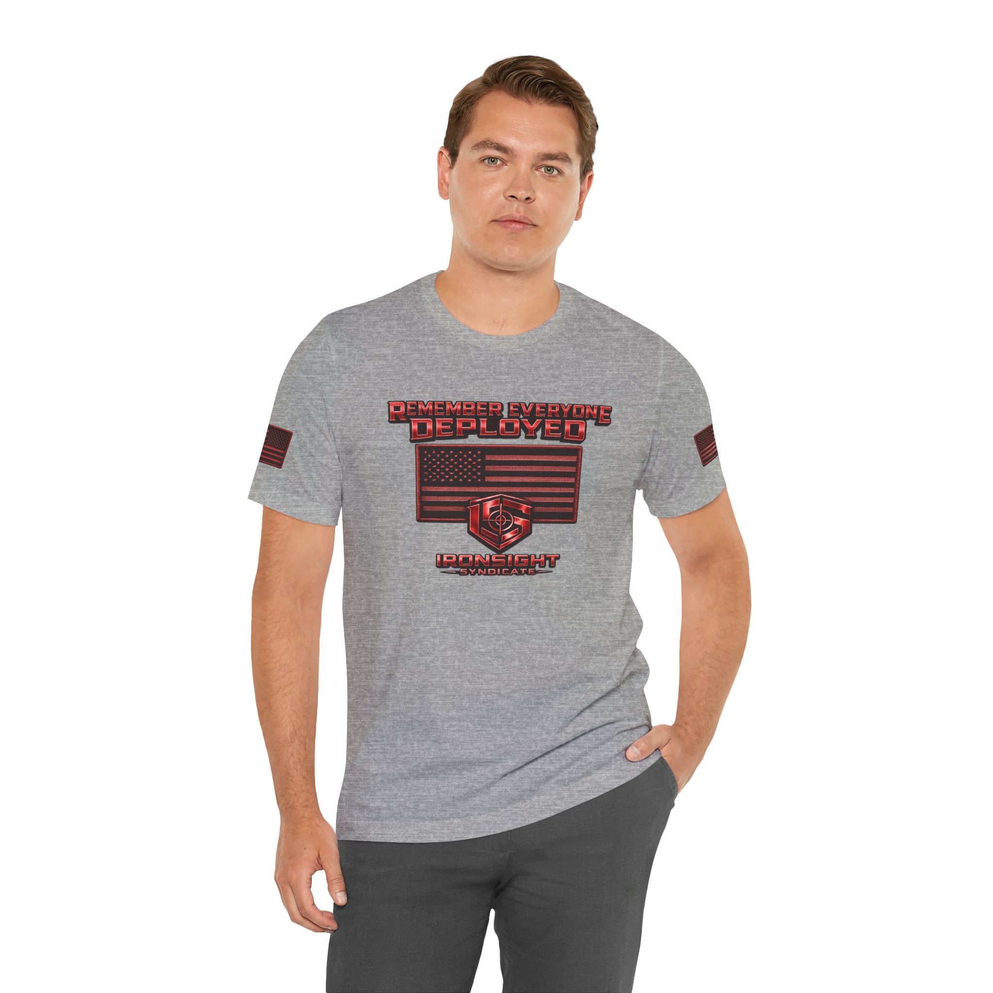 Remember Everyone Deployed (R.E.D.) Patriotic T-Shirt | Ironsight Syndicate